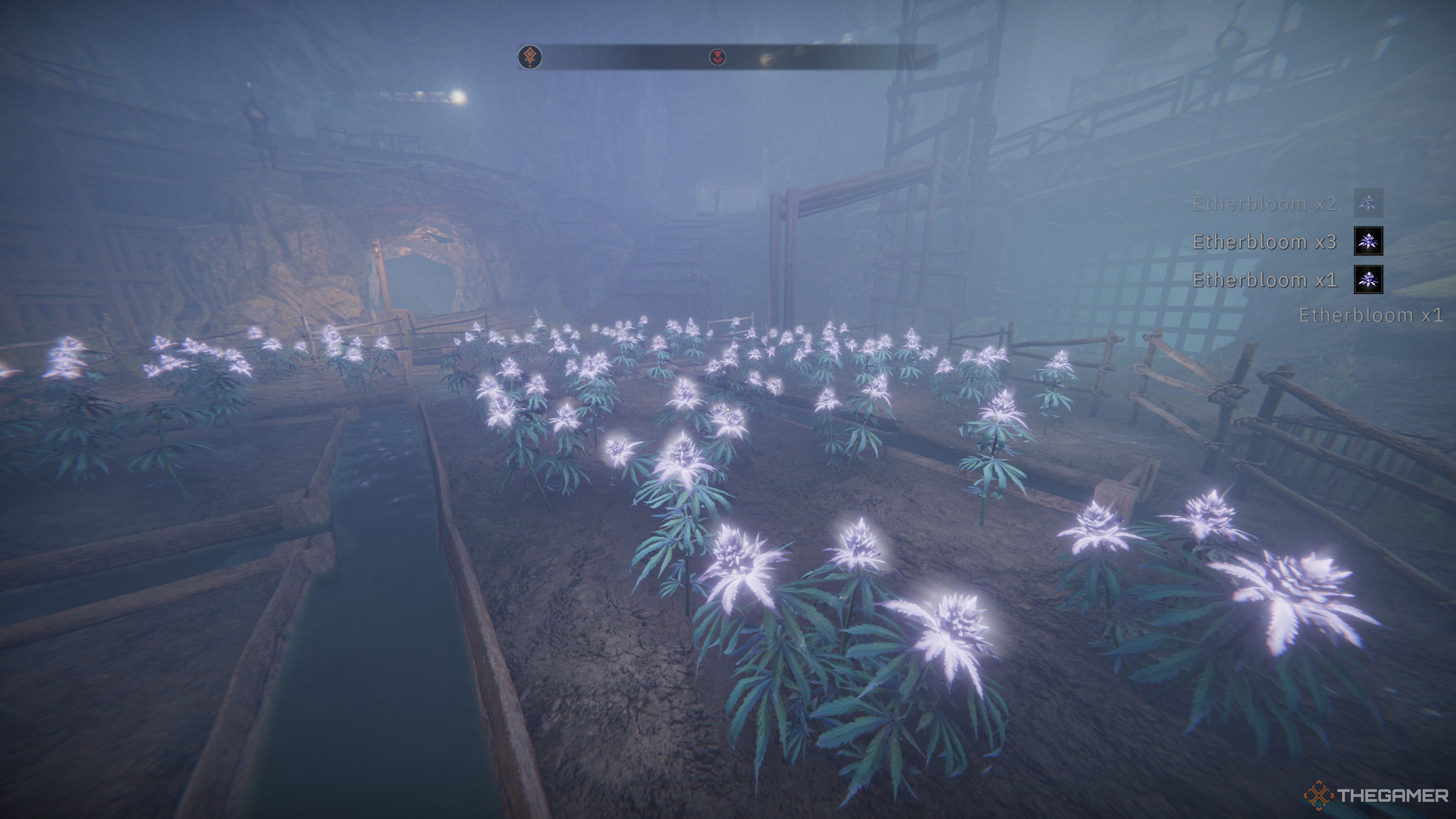 The main character sees the Etherbloom Garden in Tainted Grail: The Fall Of Avalon.