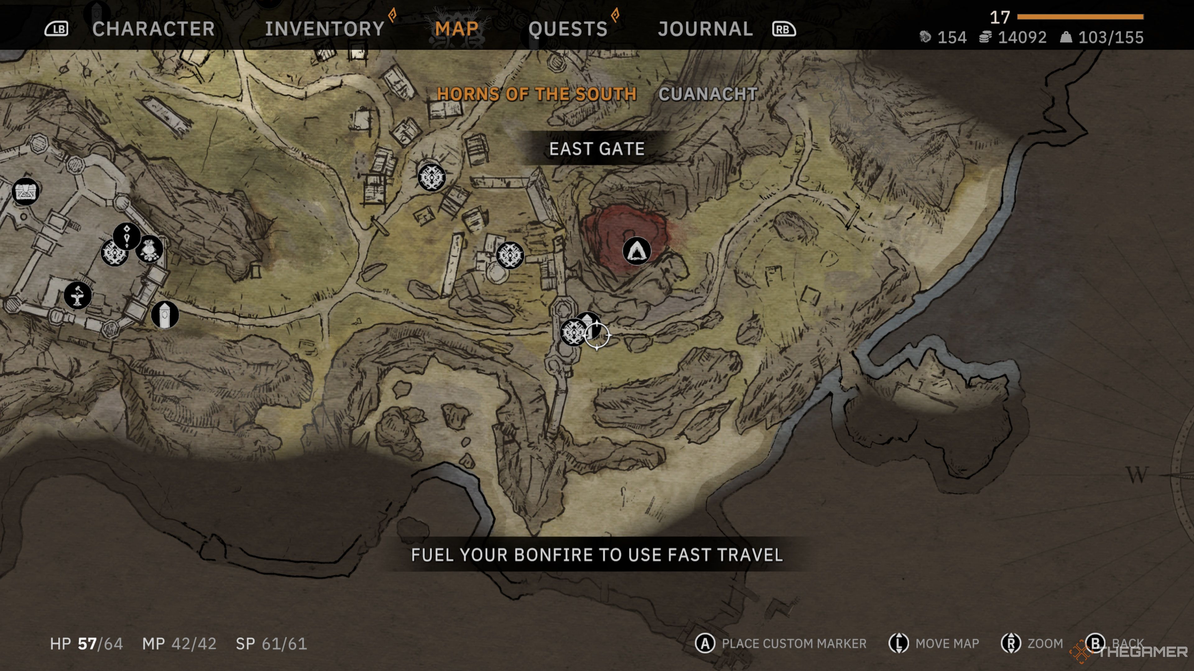 Tainted Grail Fall Of Avalon Where To Find Grindylow East Gate Map 5