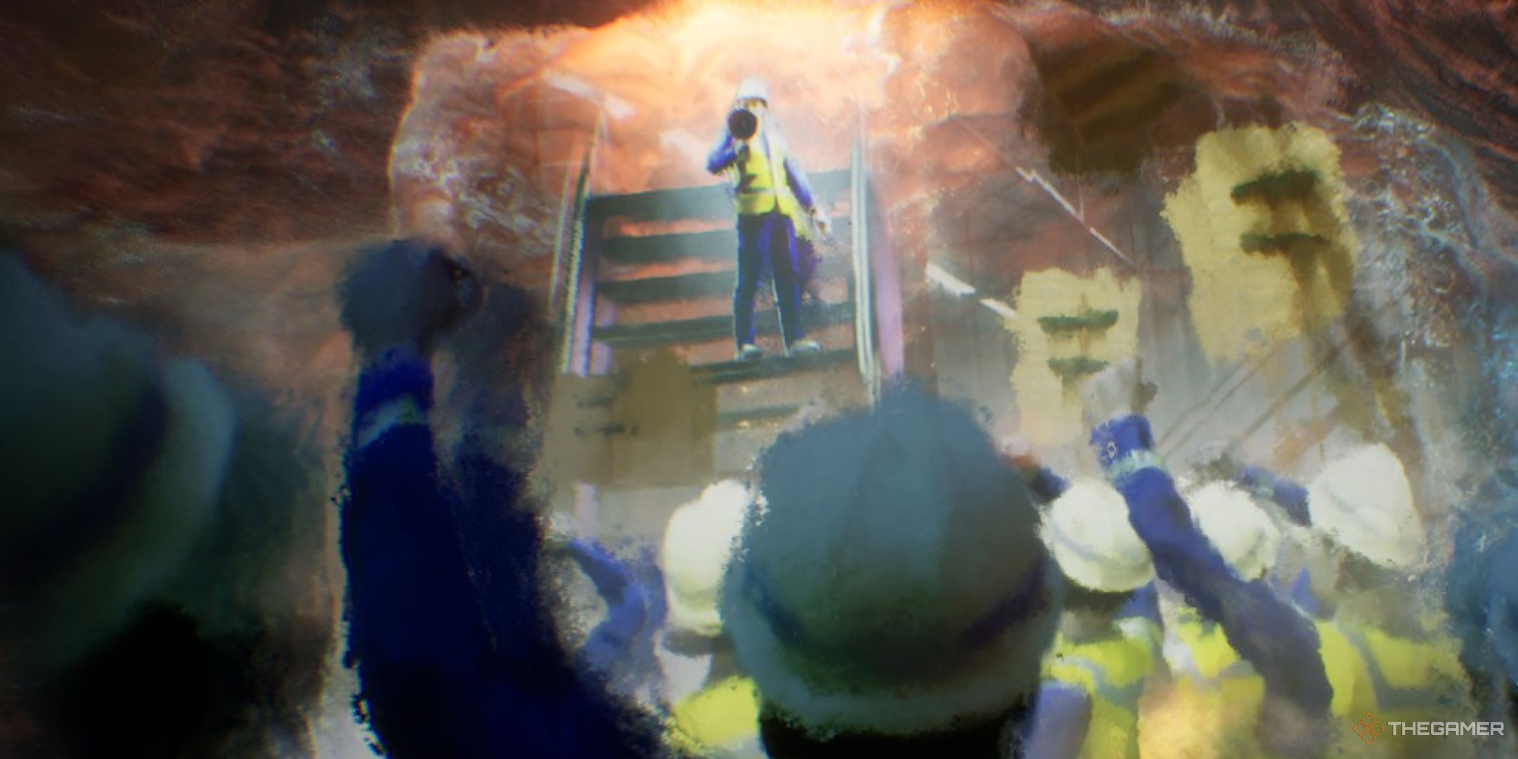 the worker organizes the warehouse union to collective action in the alters.