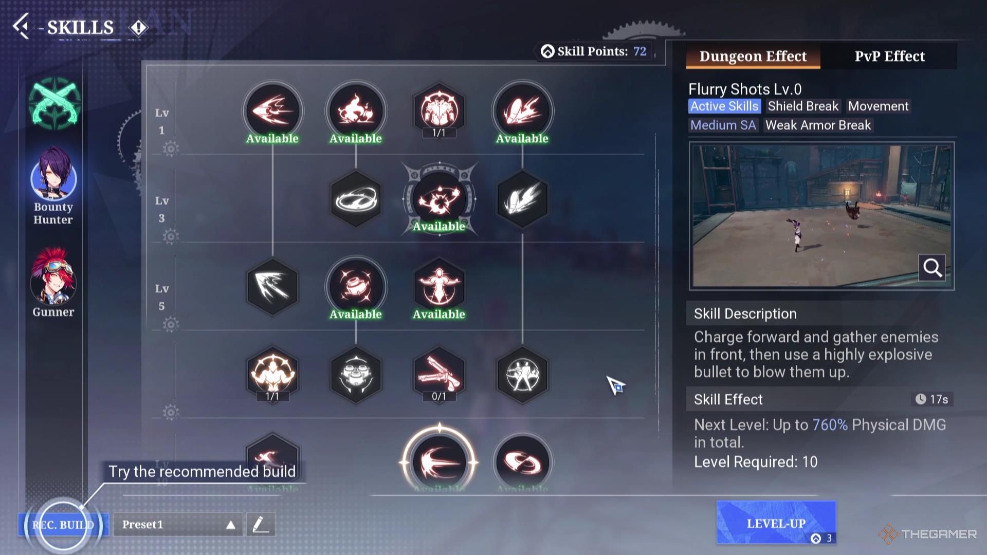 The Bounty Hunter Skills in Crystal of Atlan.