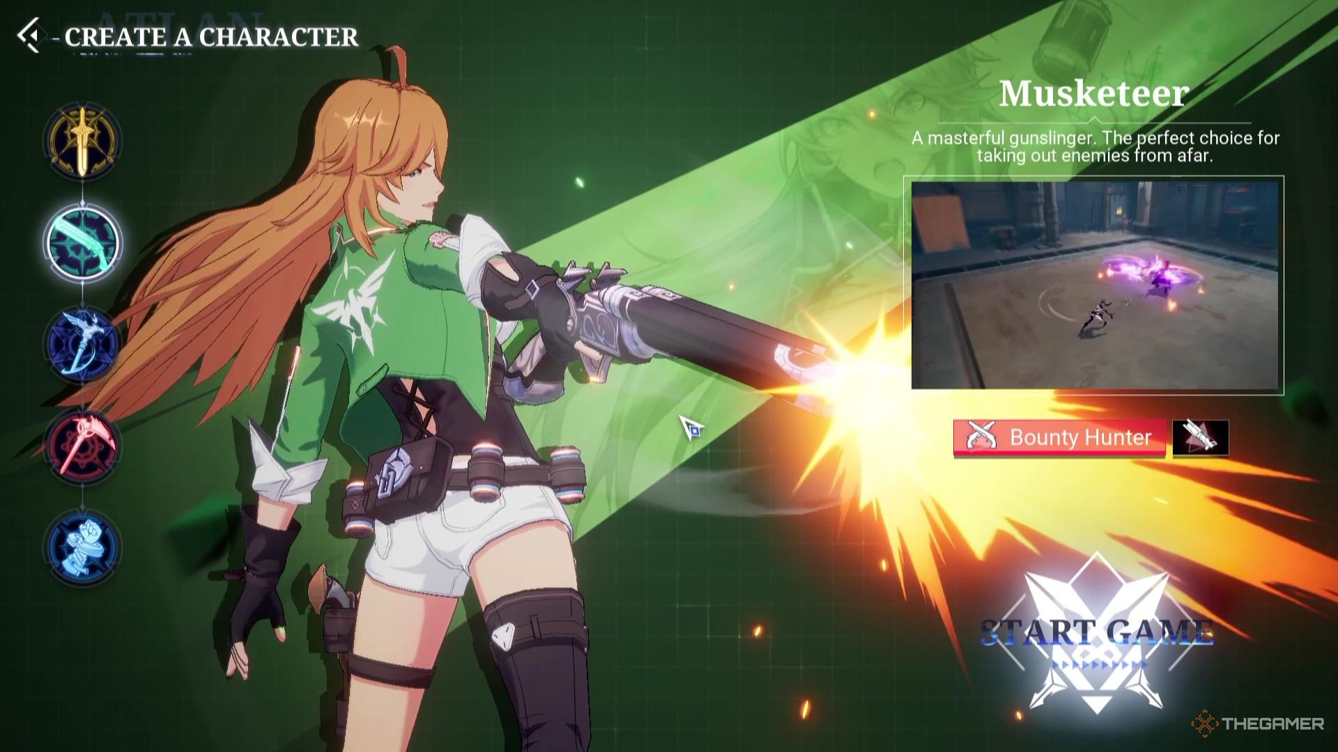 The Musketeer class in Crystal of Atlan.