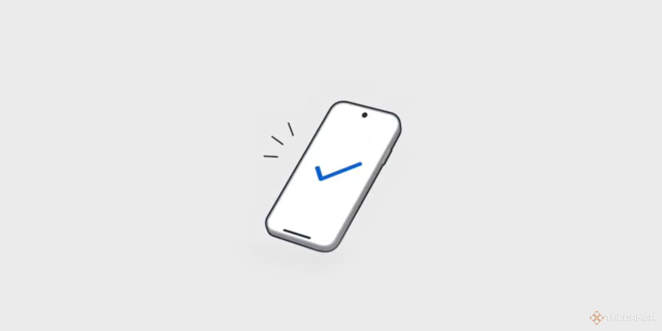 The phone icon shown when you connect your phone to the Nintendo Switch 2.