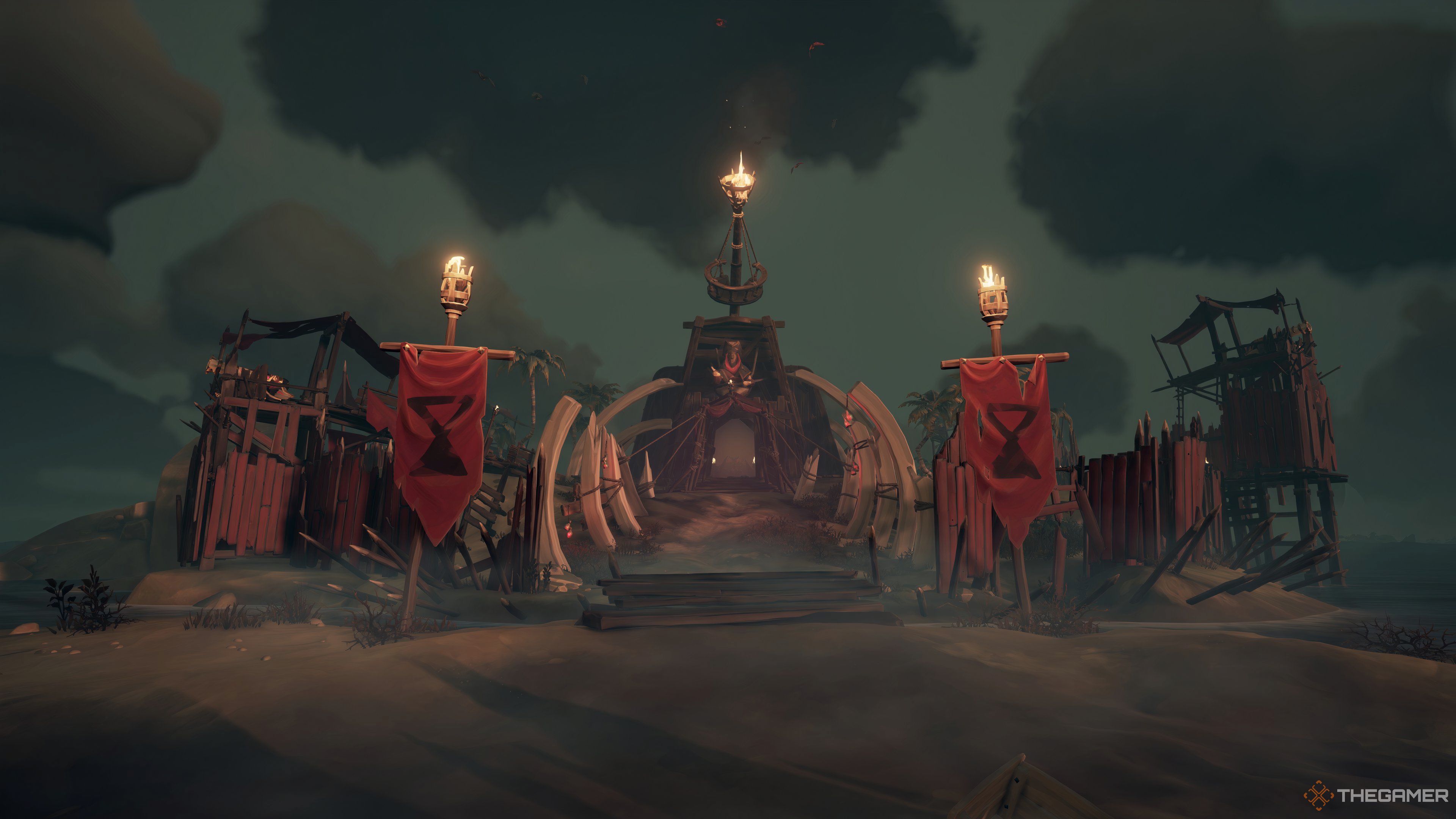 The Reaper's Hideout Building in Sea of Thieves.