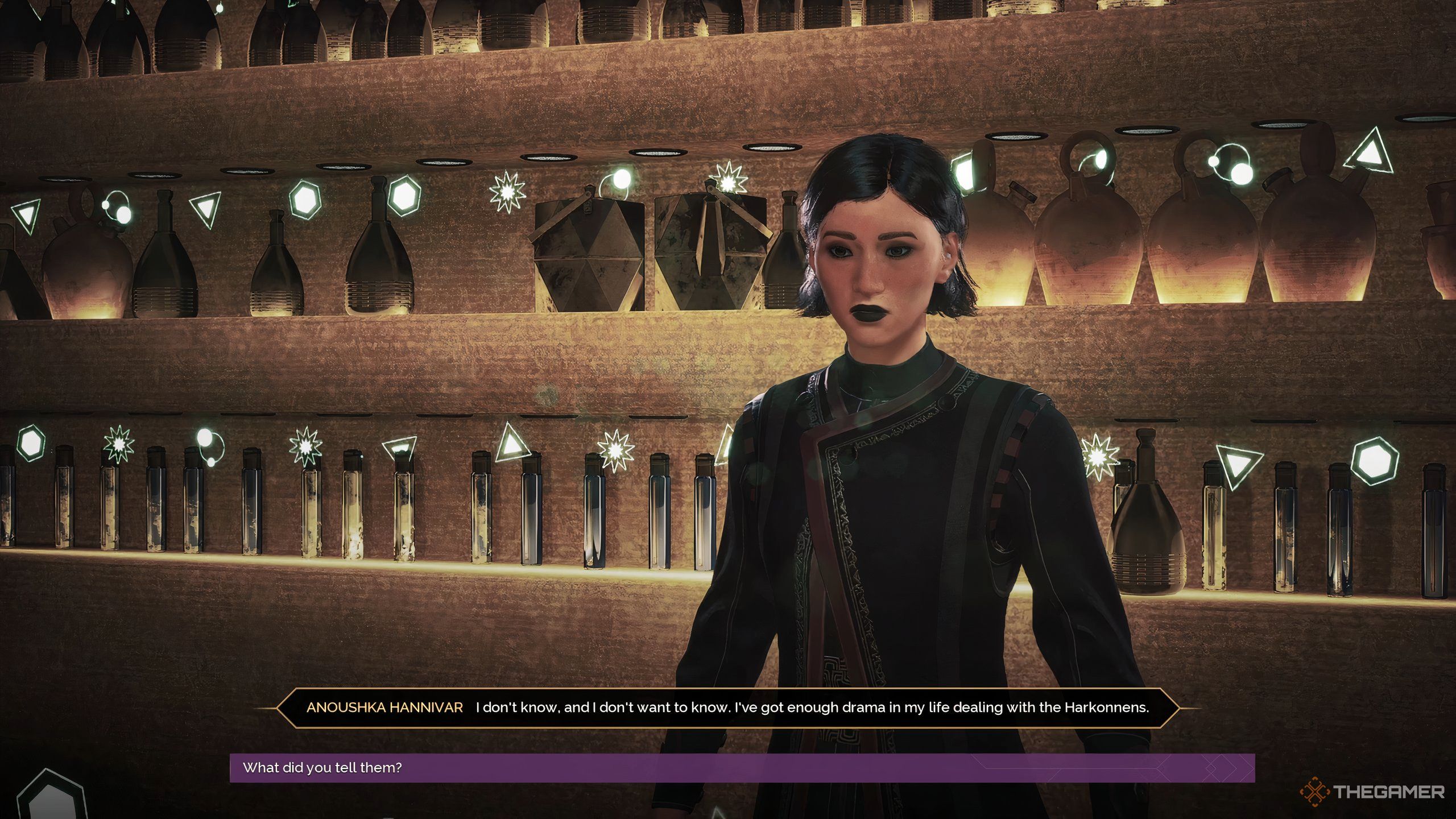 The bartender at Hannivar's in Dune: Awakening.