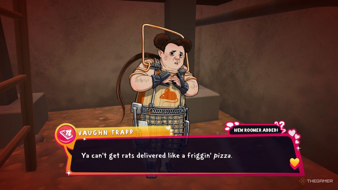Vaughn asking to get rats delivered in Date Everything!