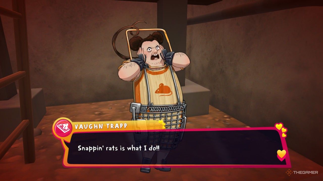 Vaughn talking about being a rat trap in Date Everything!