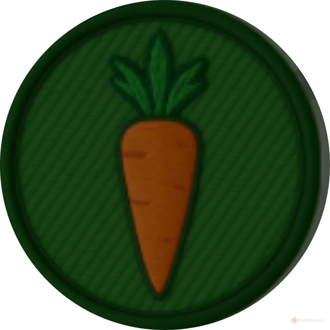 Cutout of a badge in Roblox: 99 Nights In The Forest.