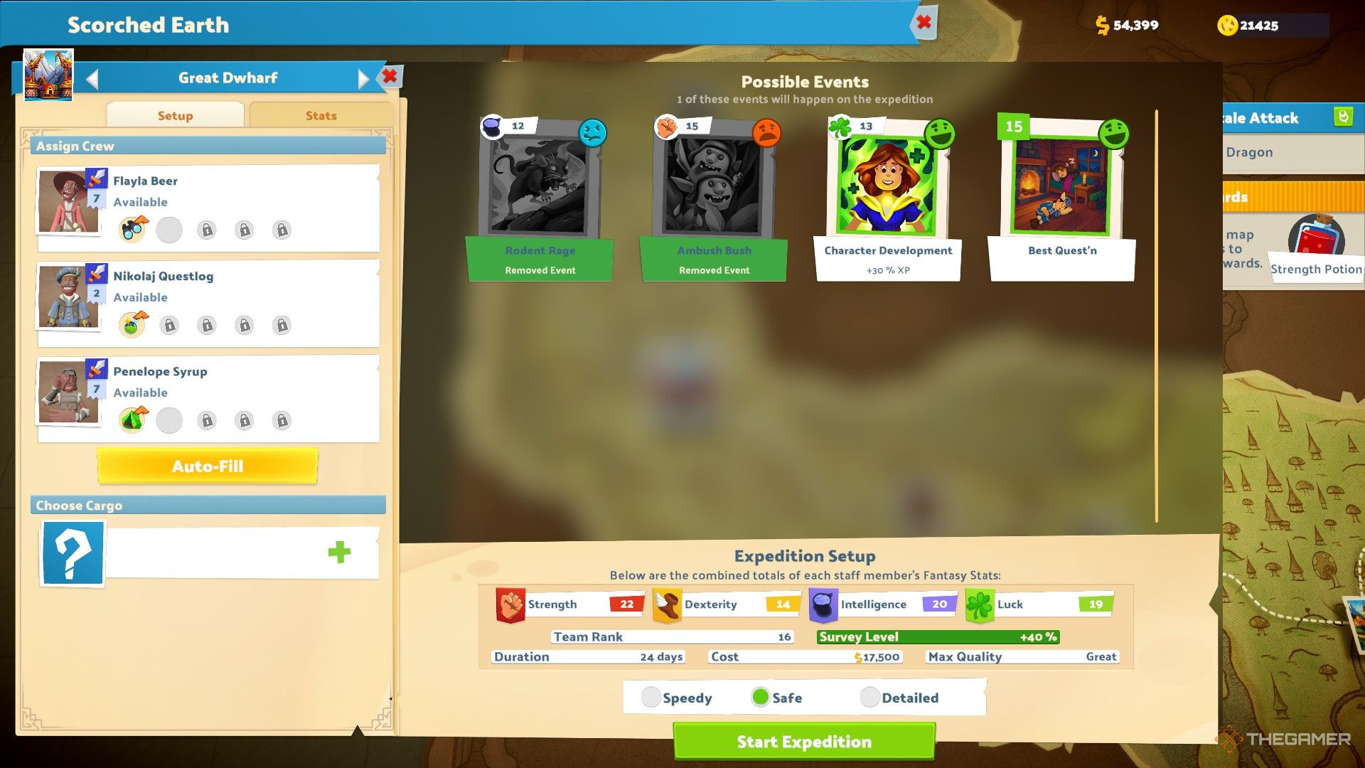 fantasy experts use their fantasy stats to overcome events in two point museum's fantasy finds dlc.
