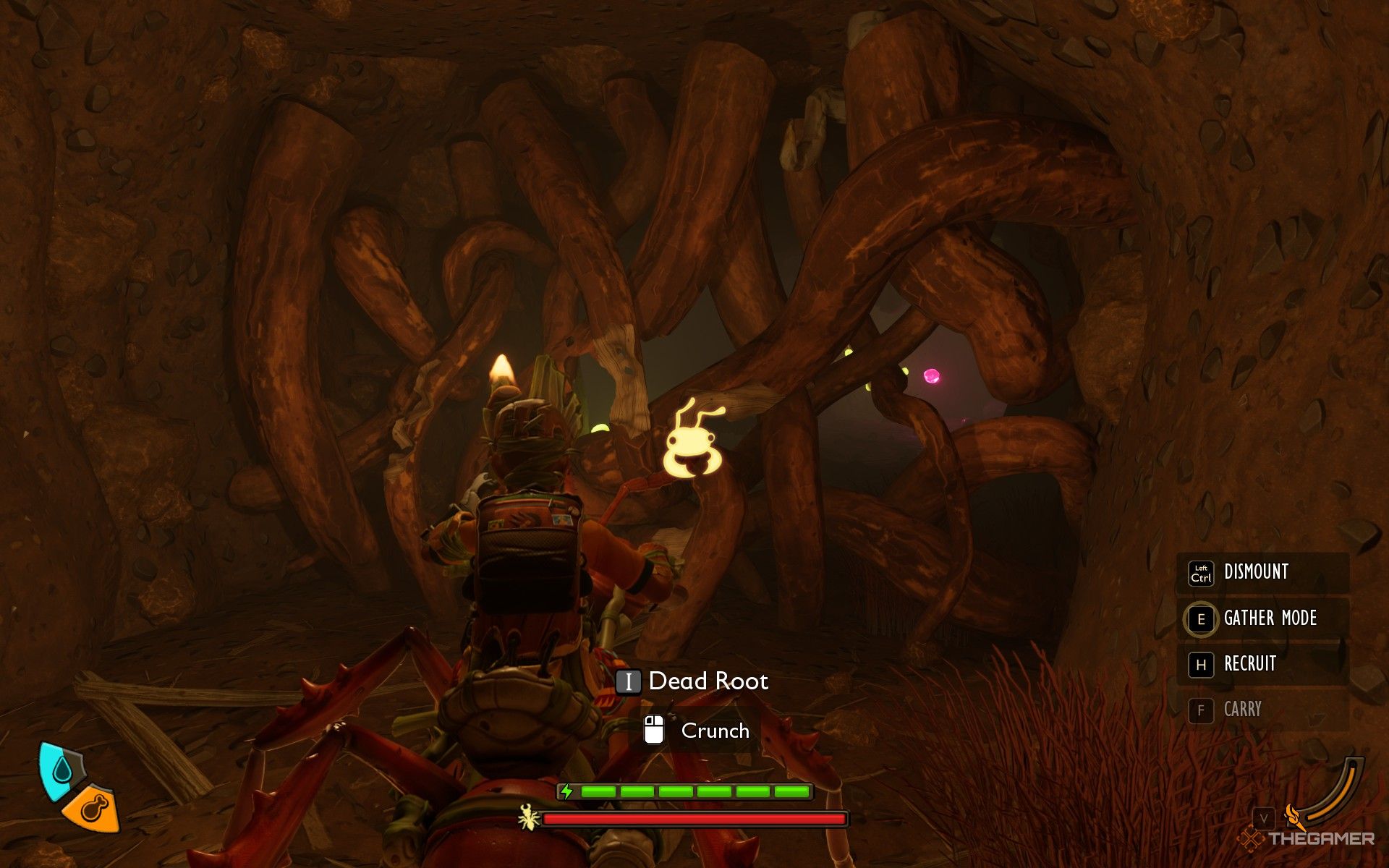 Dead roots in Grounded 2.