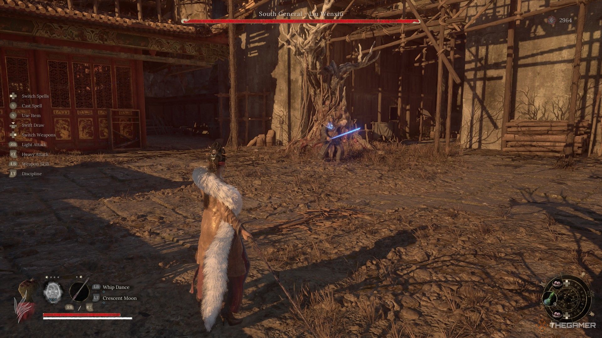 Wuchang fights against Liu Wenxiu in Wuchang: Fallen Feathers.