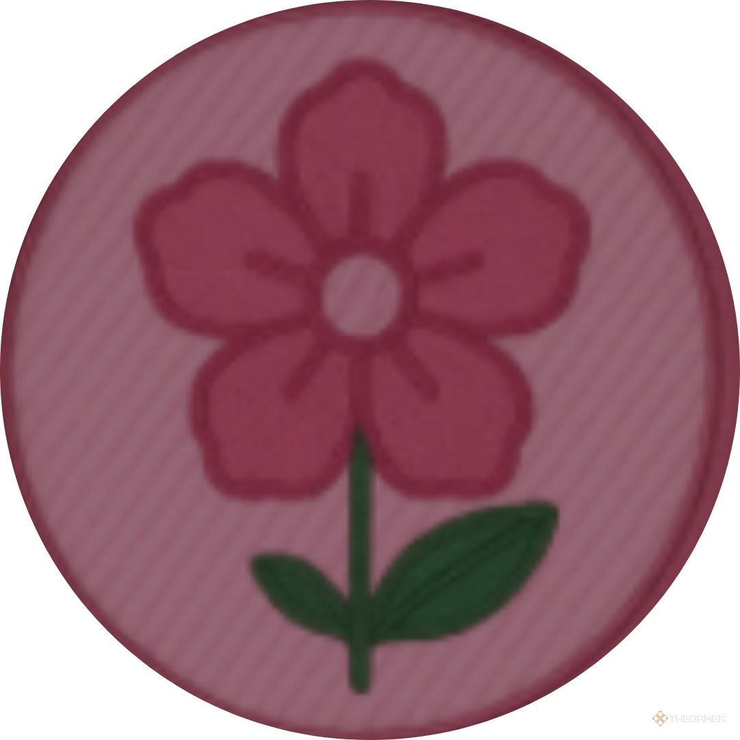Cutout of a badge in Roblox: 99 Nights In The Forest.