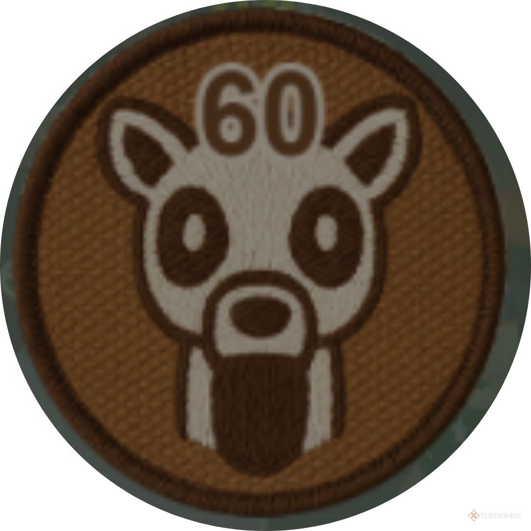 Cutout of a badge in Roblox: 99 Nights In The Forest.