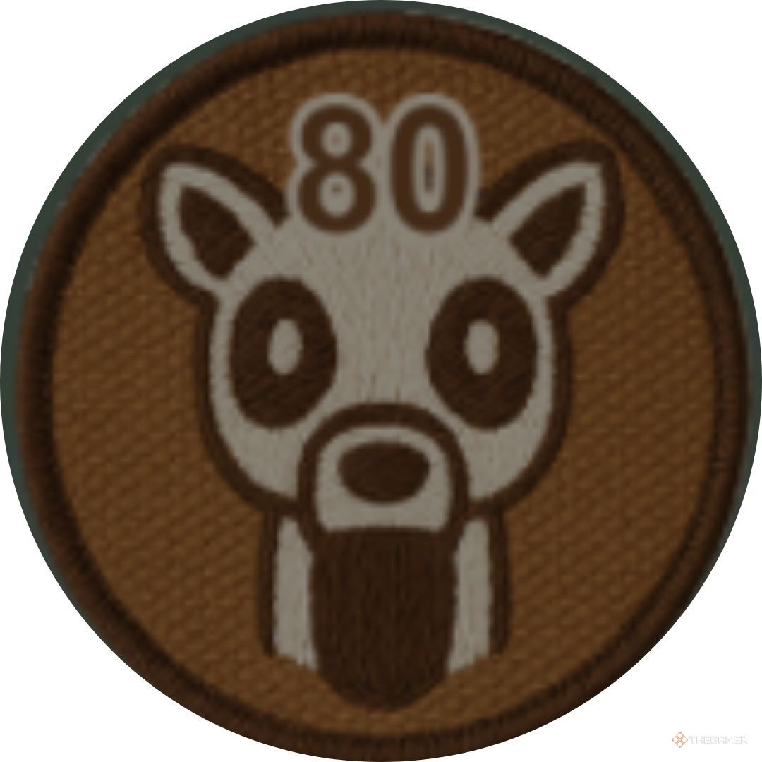 Cutout of a badge in Roblox: 99 Nights In The Forest.