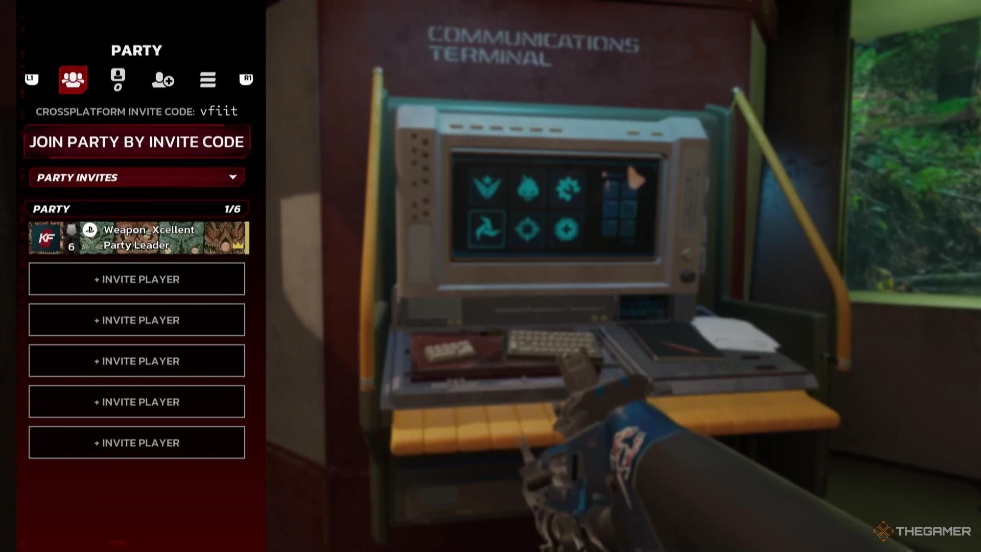 A crossplatform invite code in Killing Floor 3.