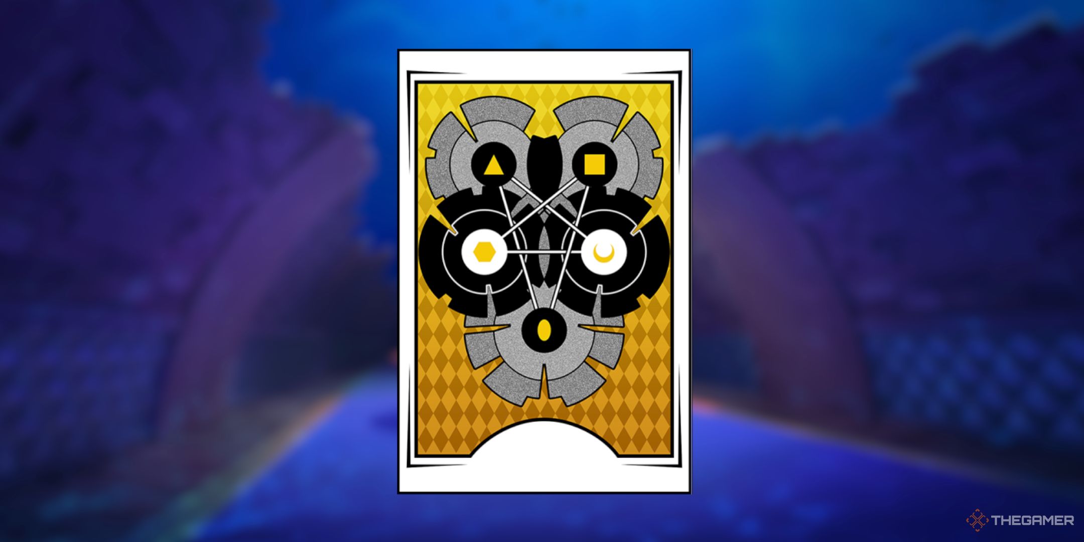 A Revelation Card with a bunch of circles joined by string in Persona 5 The Phantom X.