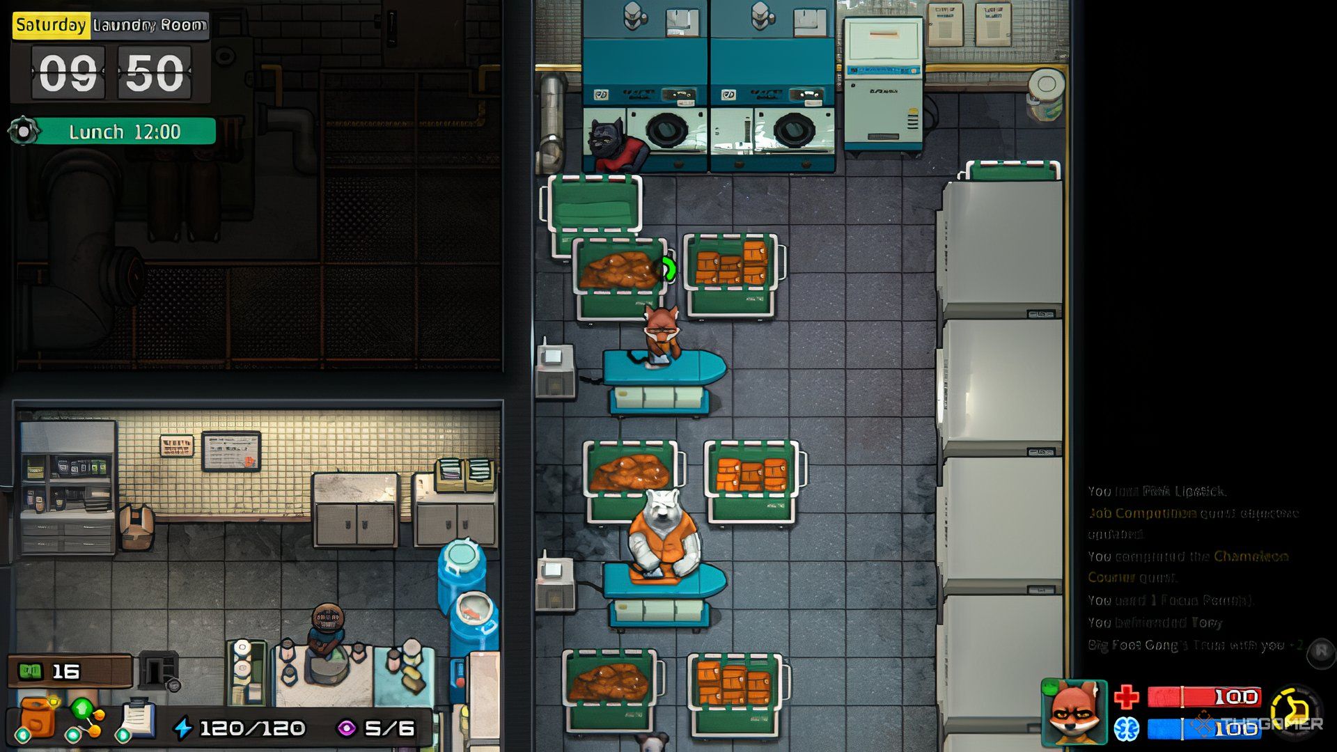 Ironing Clothes In The Prison Laundry In Back To The Dawn.