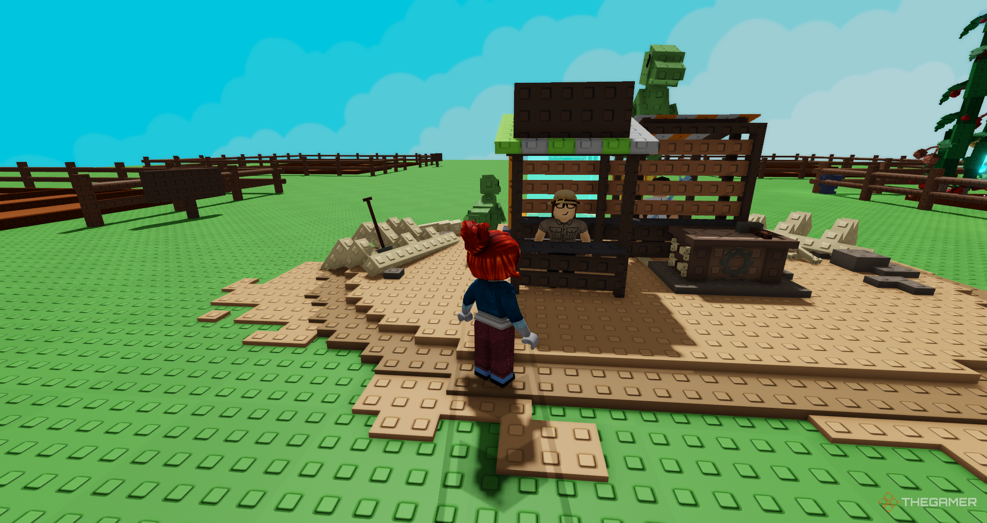 Blaire in Roblox Grow A Garden.