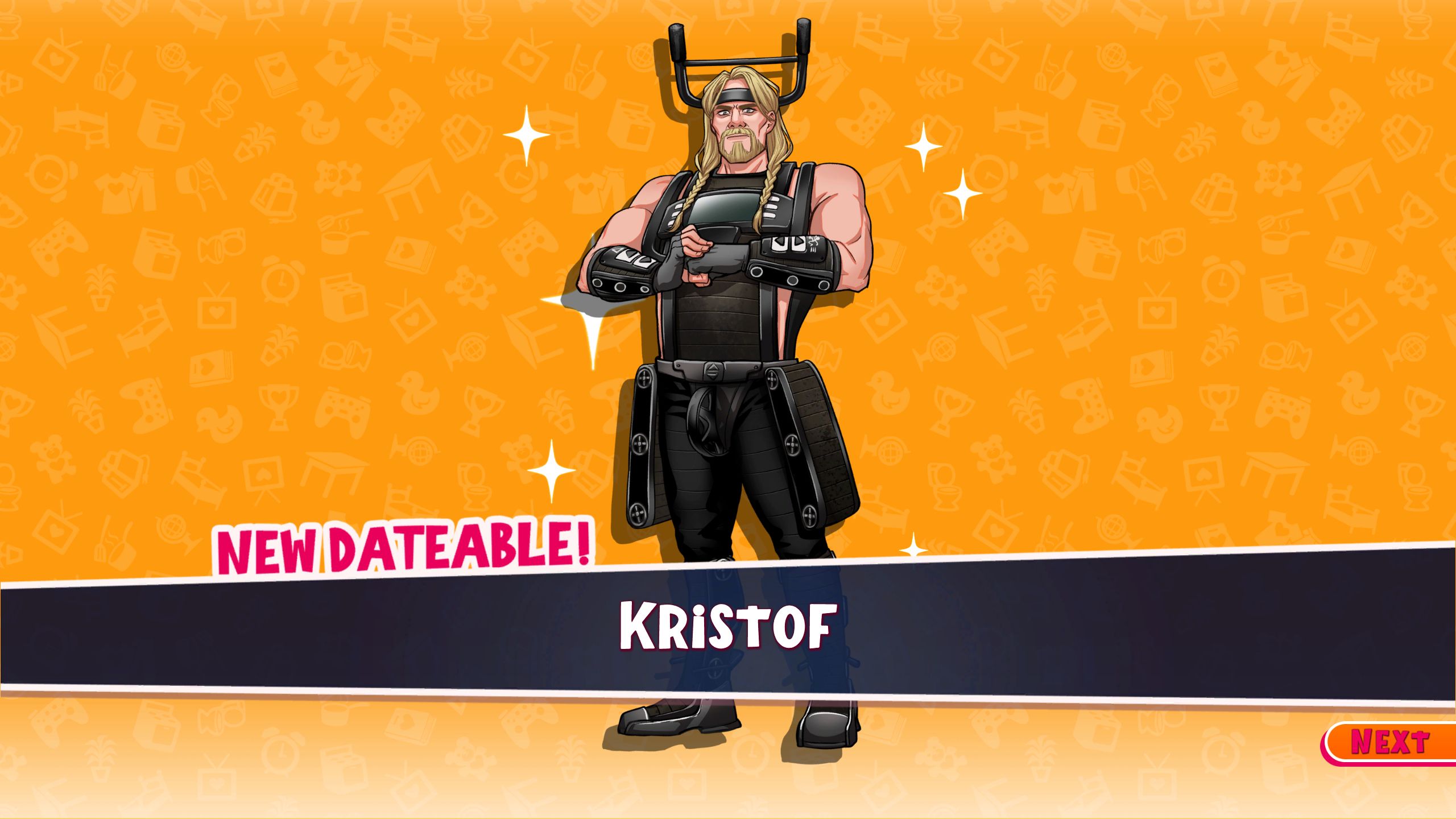 Kristof's New Dateable screen in Date Everything!