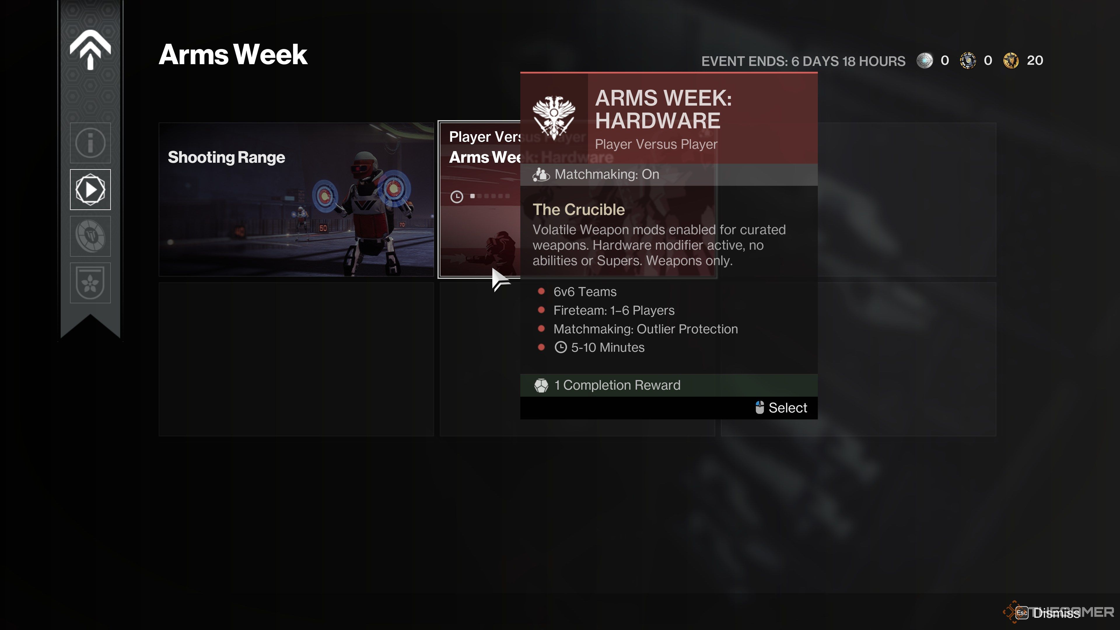 Destiny 2 Arms Week Hardware