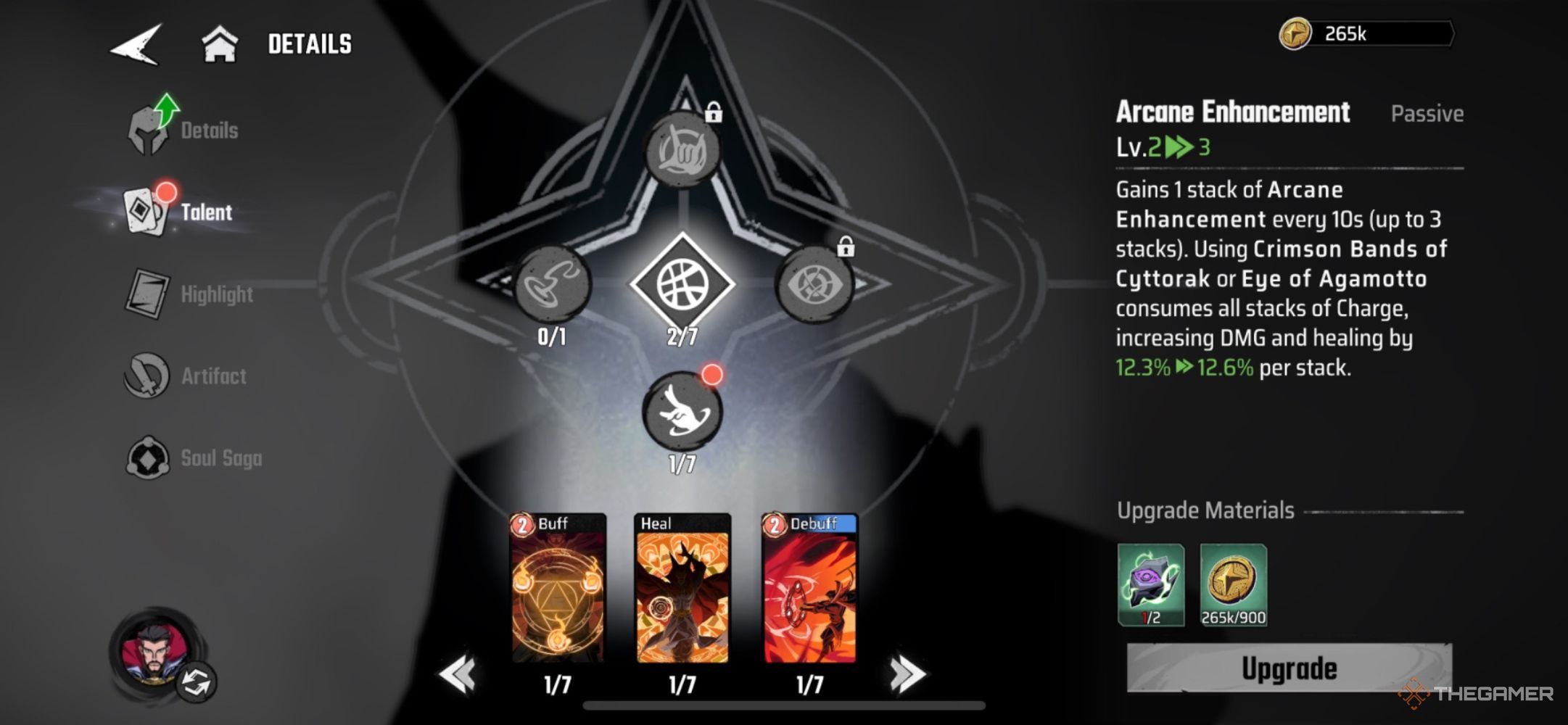 Doctor Strange's Talents in Marvel Mystic Mayhem.