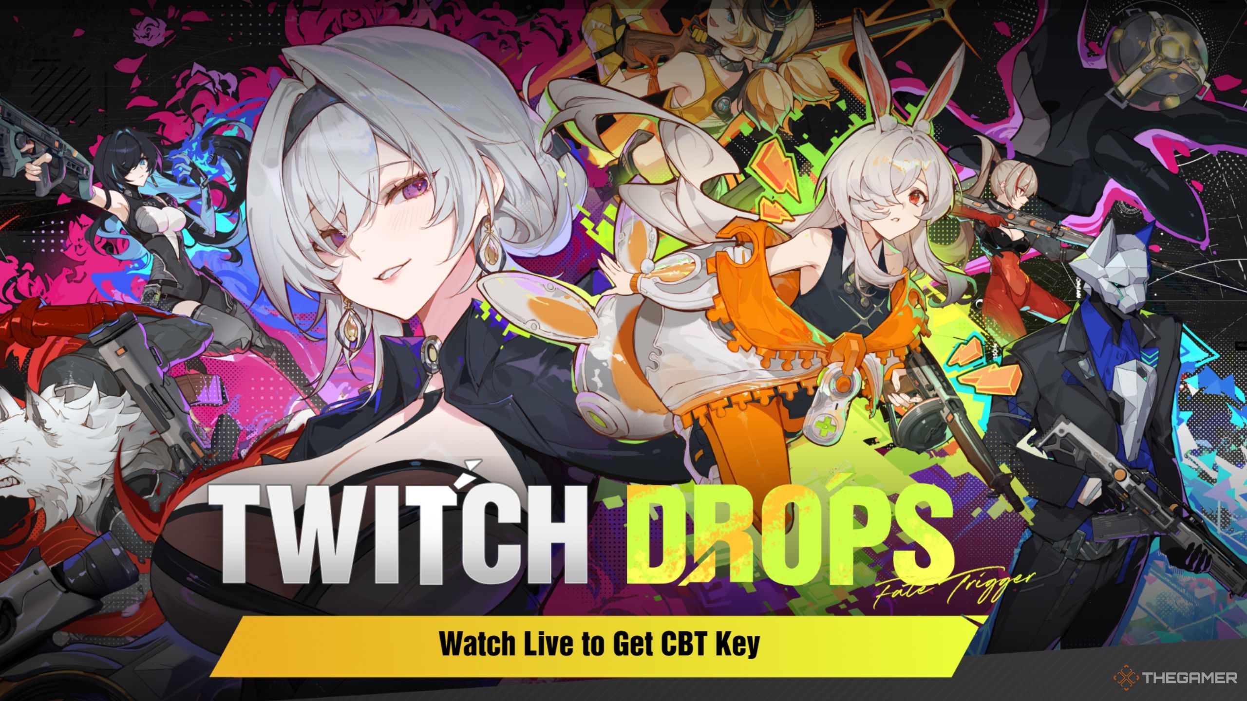 Fate Trigger twitch drops promotion screen.