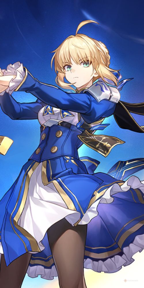 Honkai Star Rail Saber splash art closeup.
