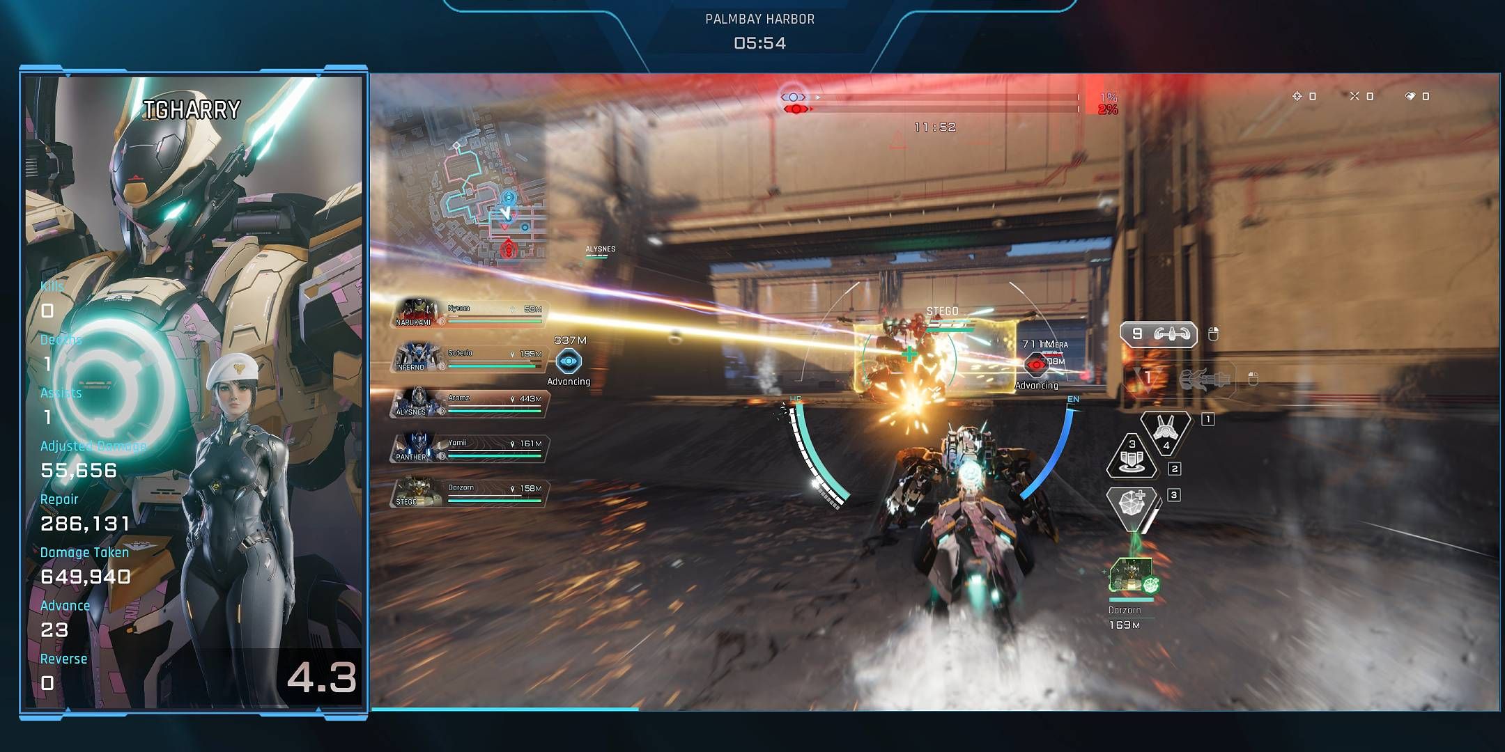 Mecha Break, end screen.