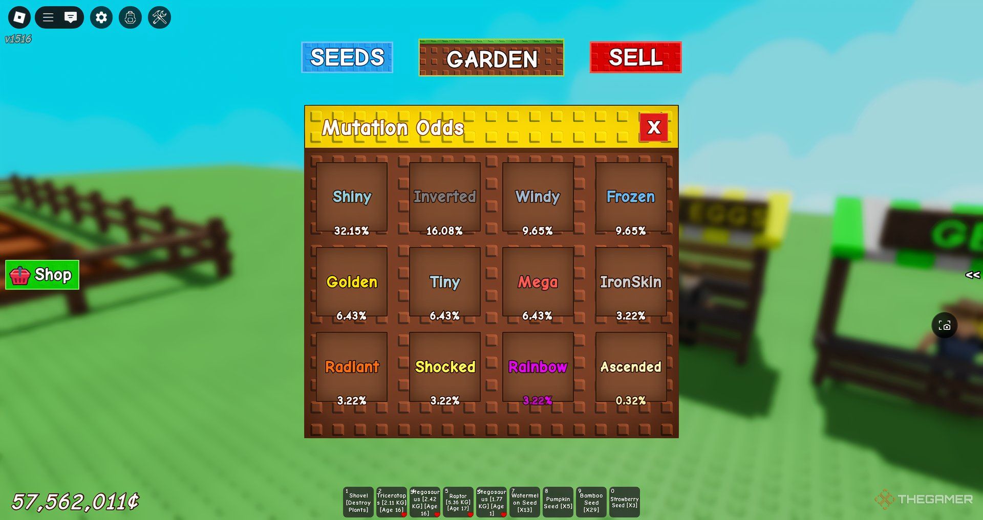 Pet Mutations in Roblox Grow a Garden.