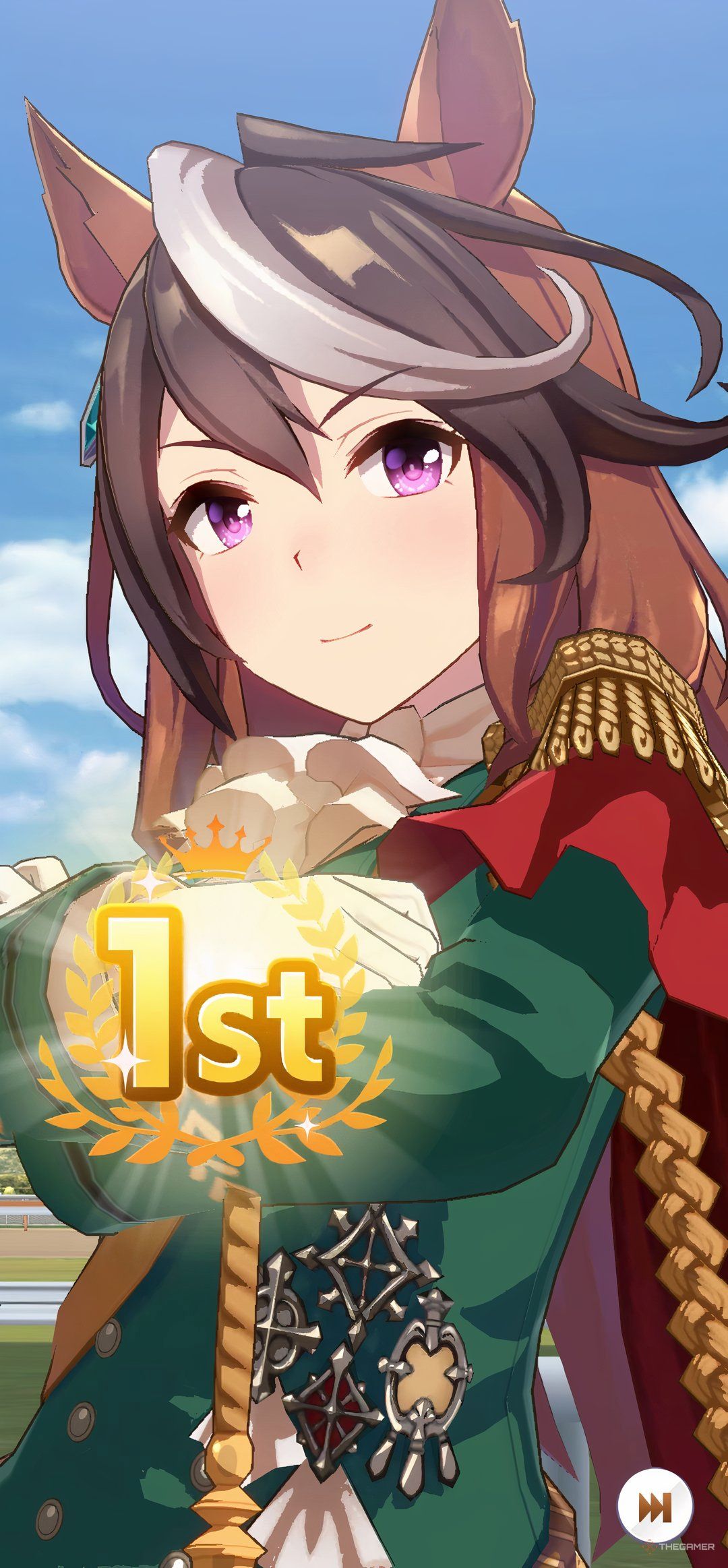 Symboli Rudolf came out first in Umamusume Pretty Derby.