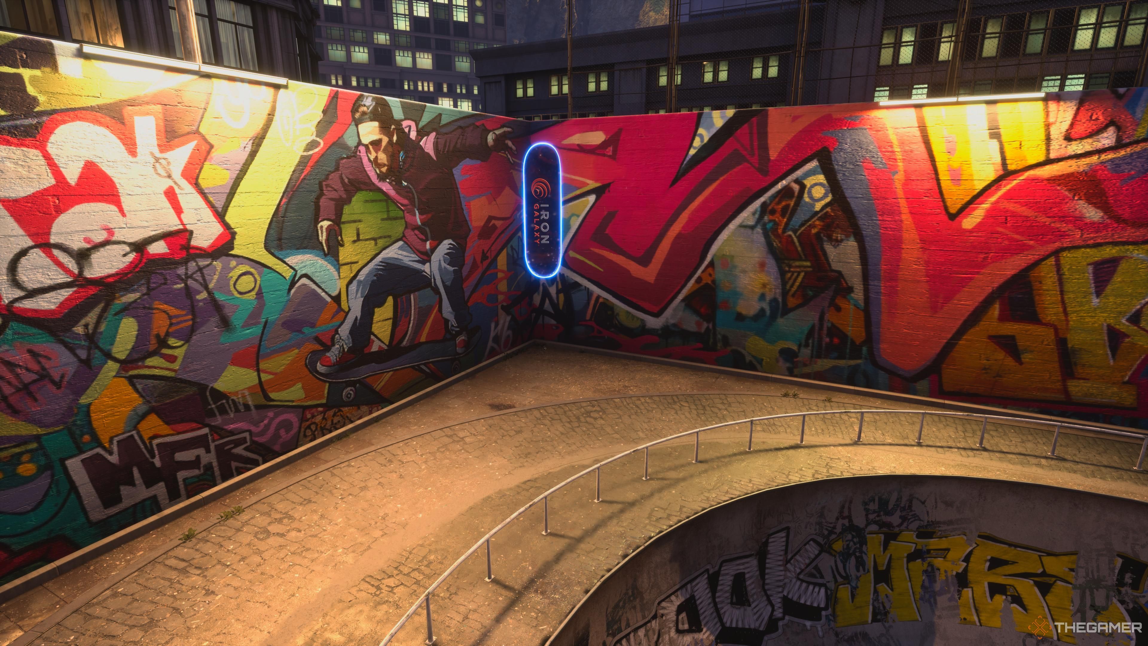 The hidden deck in Rio in Tony Hawk's Pro Skater 3+ 4.-2