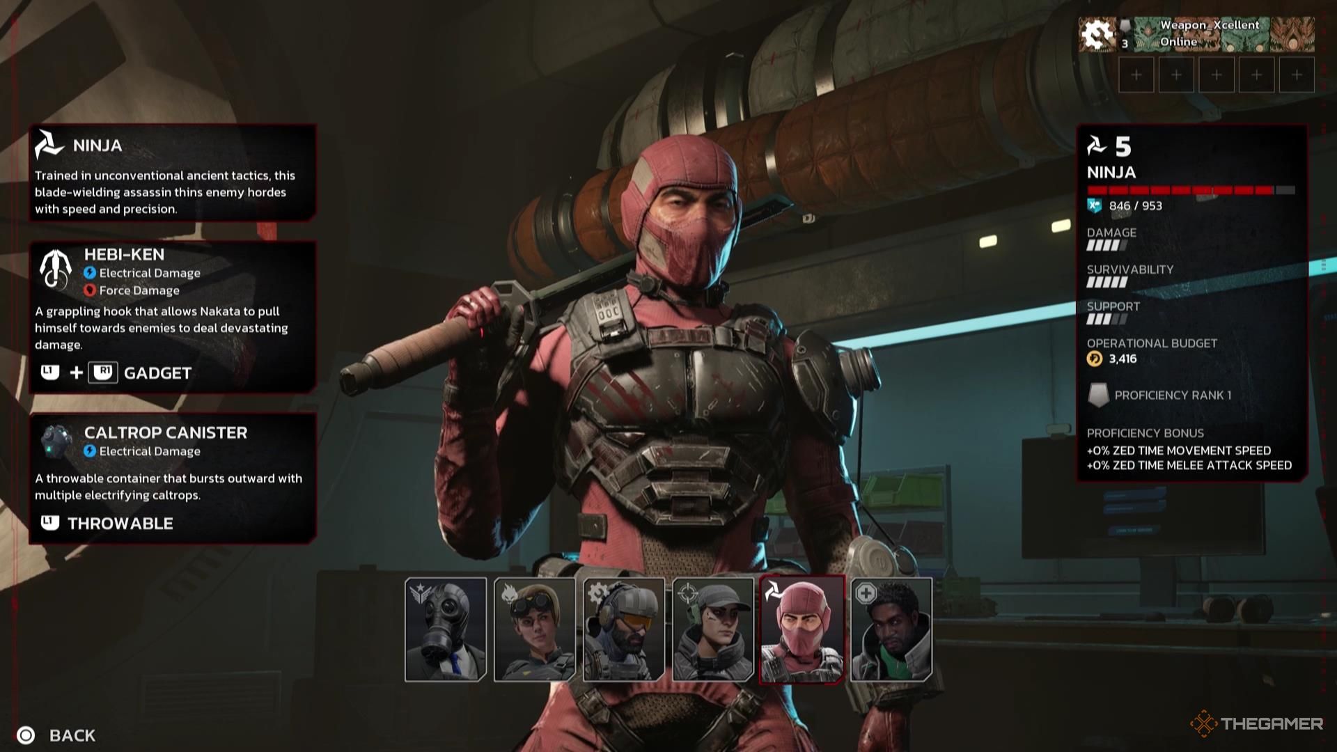 The Ninja in Killing Floor 3.