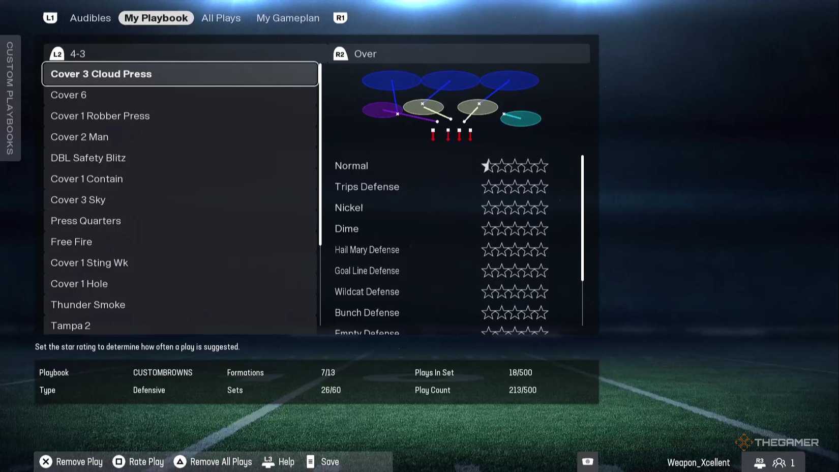 Creating a defensive playbook in Madden NFL 26.