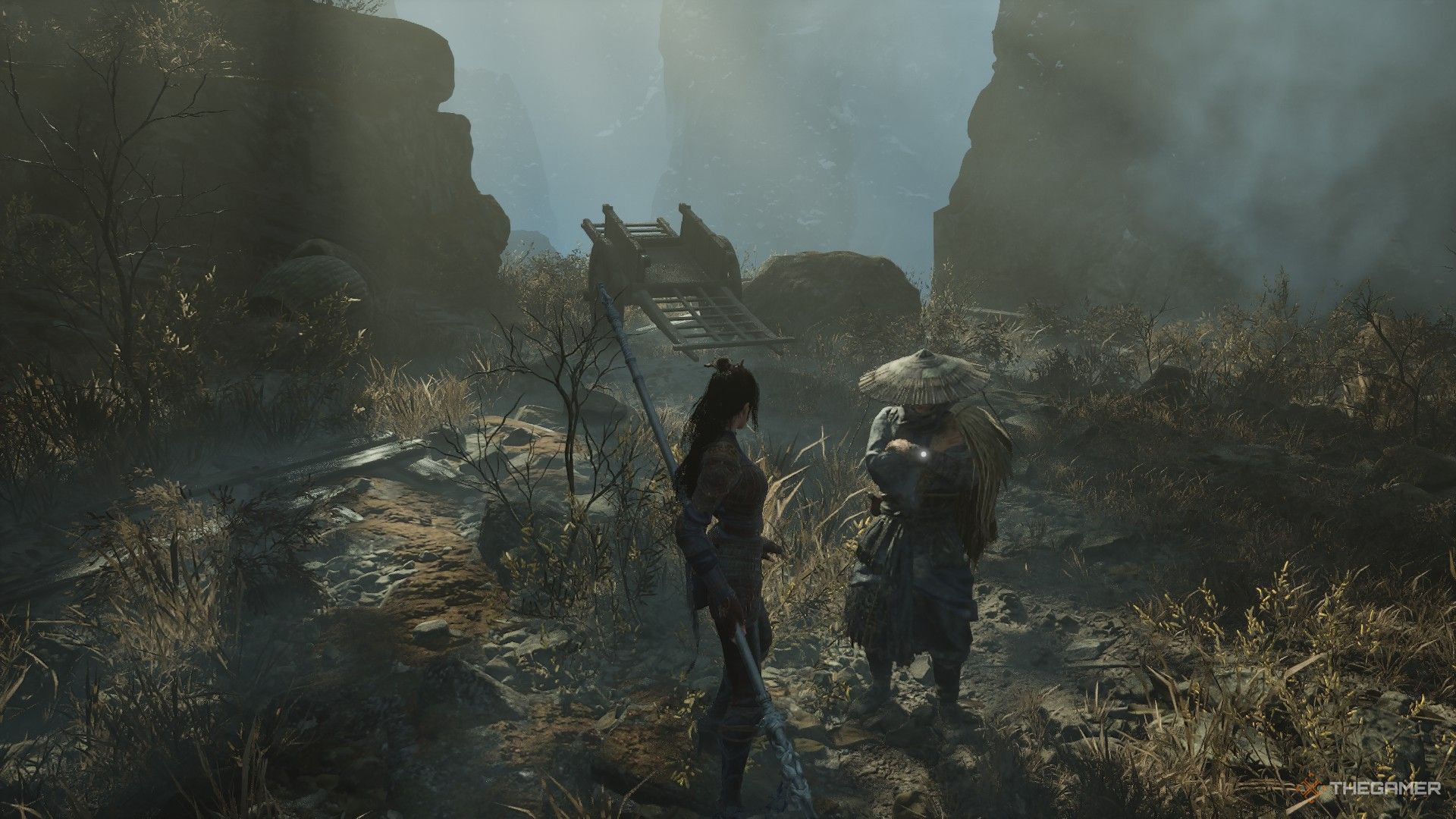 WUchang finds Nian Suichang at Hillswatch top in Wuchang: Fallen Feathers.