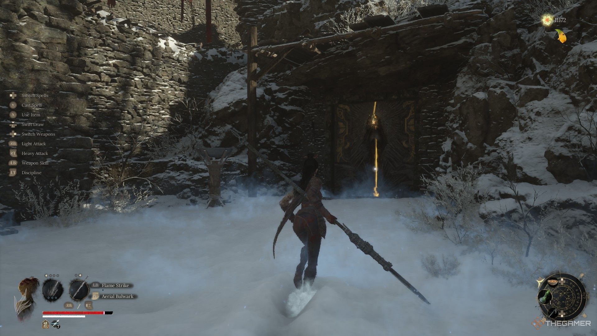 Wuchang locates the Benediction Door inside Cloudspire Outskirts in Wuchang: Fallen Feathers.