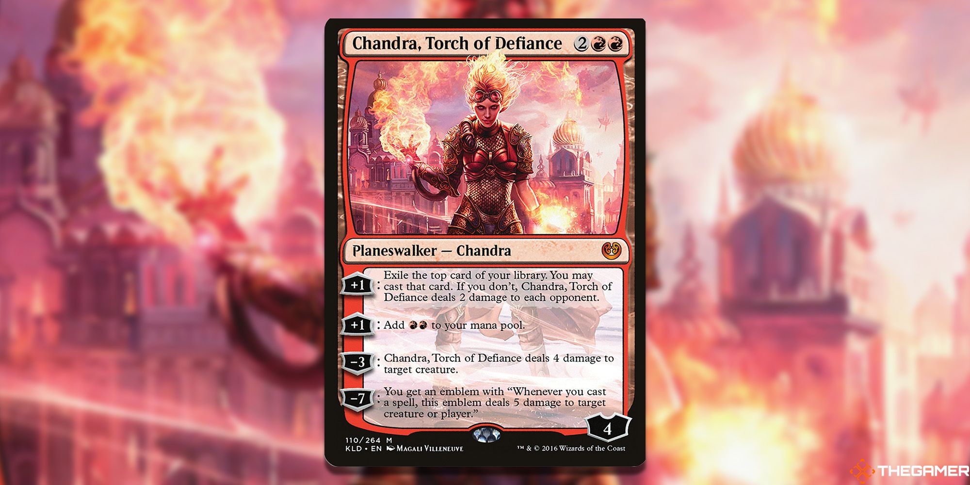 Image of Chandra, Torch of Defiance card - MTG