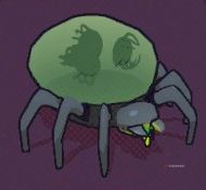 Close up of a Breeder, a giant insect with six legs and a see-through abdomen full of smaller bugs, in Guntouchables.