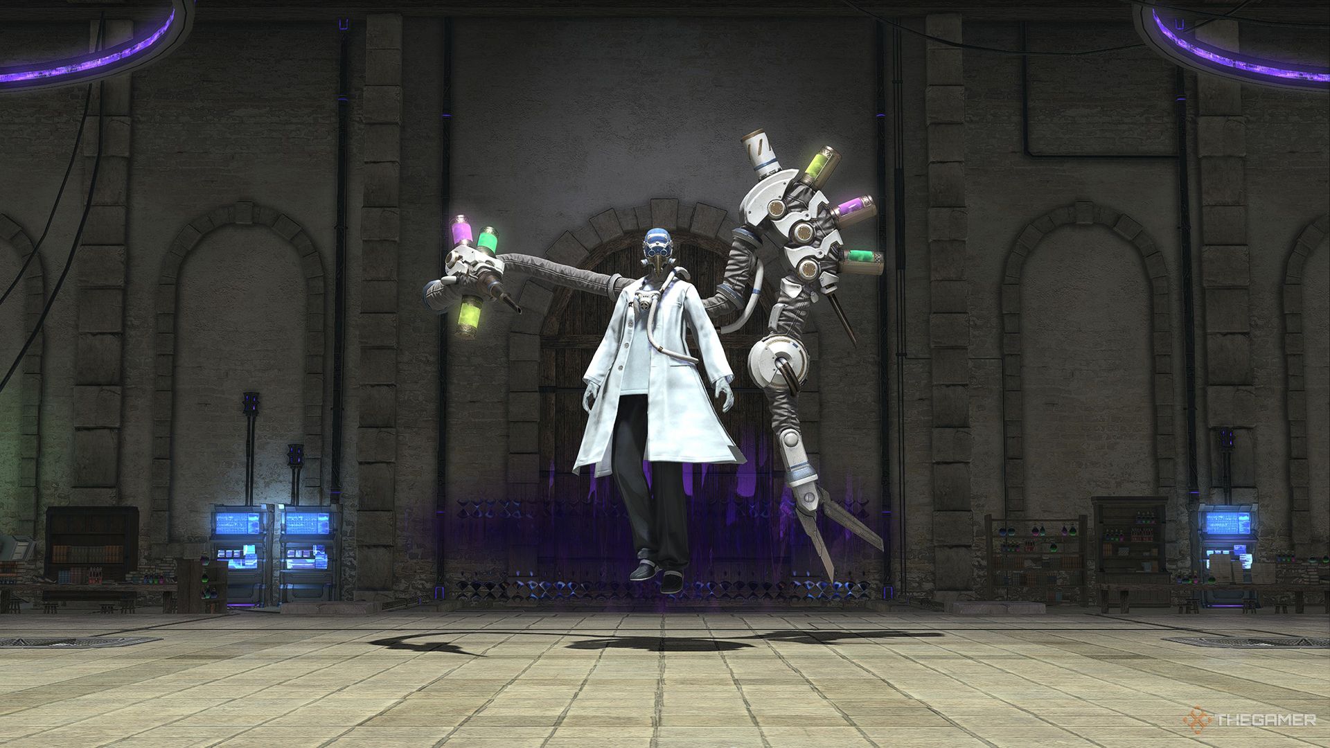 The Chirurgeon General in The Meso Terminal in Final Fantasy 14.