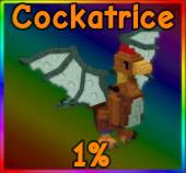 Cockatrice pet icon in Grow a Garden.