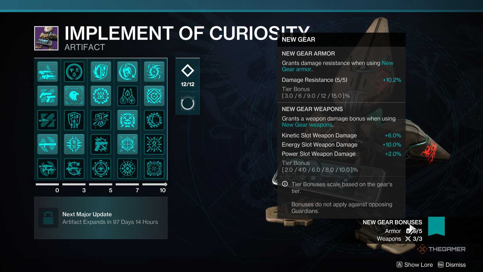 Destiny 2 New Gear Stat Bonuses