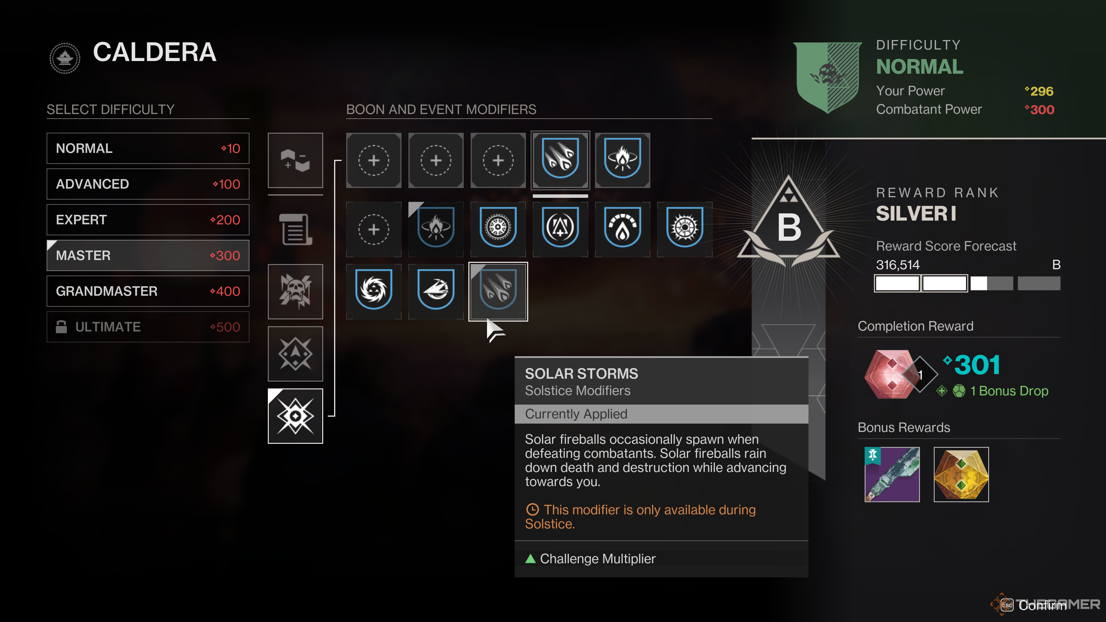 Destiny 2 Solstice Modifiers