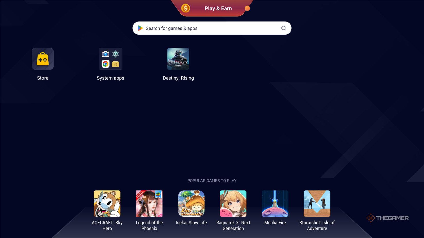 Destiny Rising In BlueStacks Emulator
