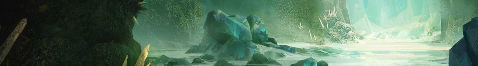Destiny Rising inside a cave