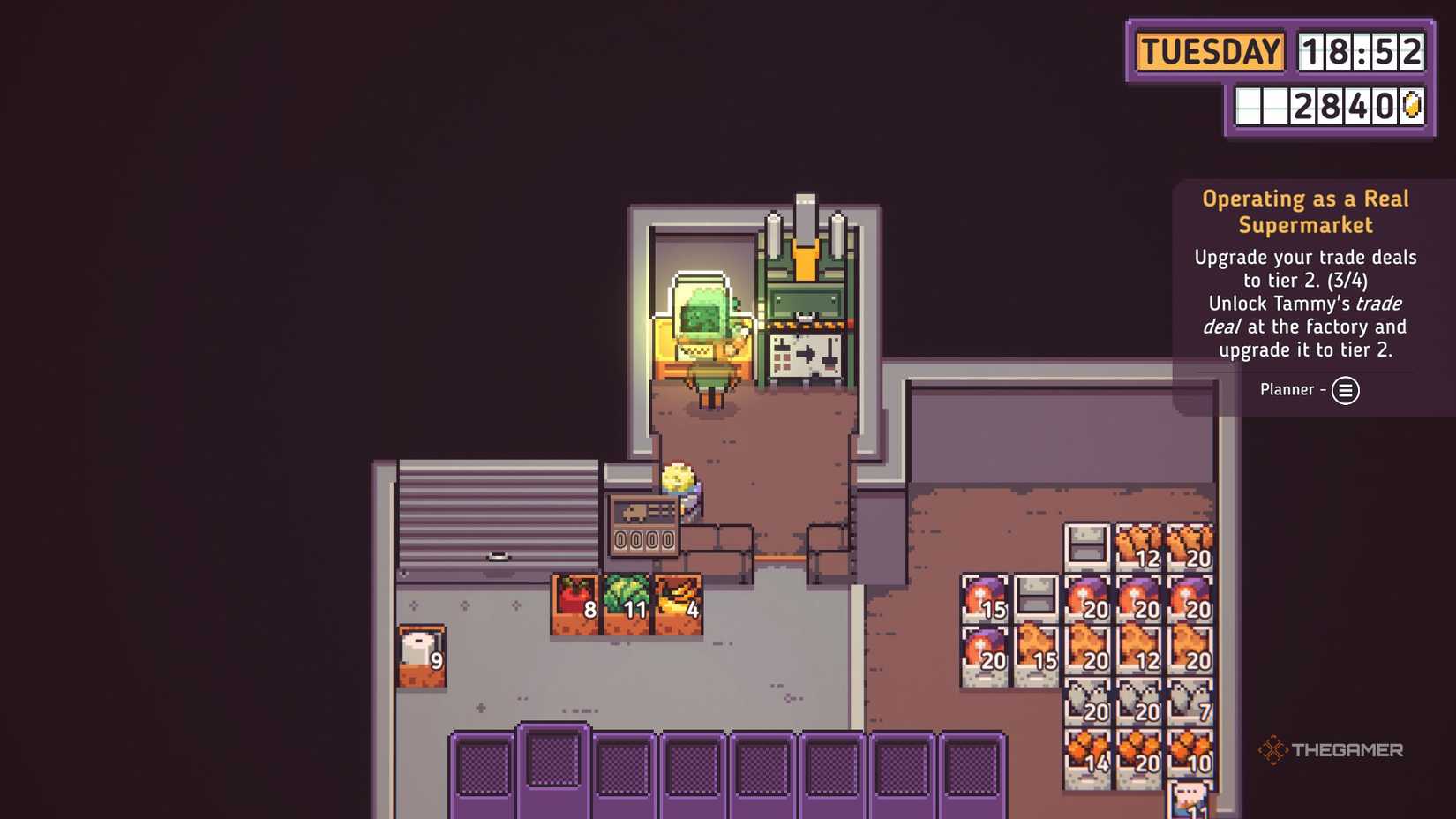 Discounty Store Room with stock.