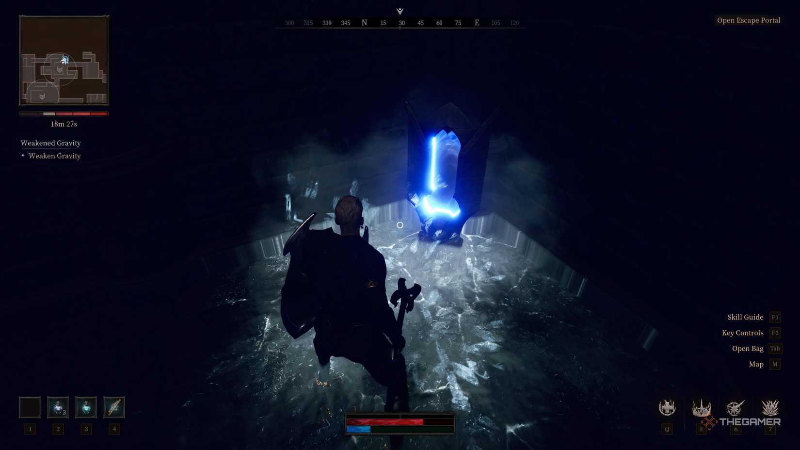 Escape Tombstone with a freezing AoE around it.