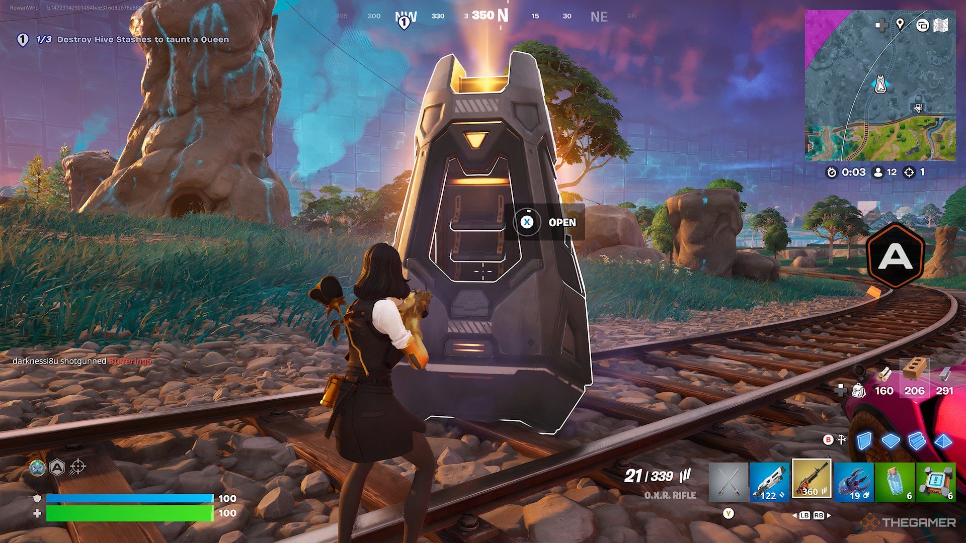 Fortnite Rift Pod.