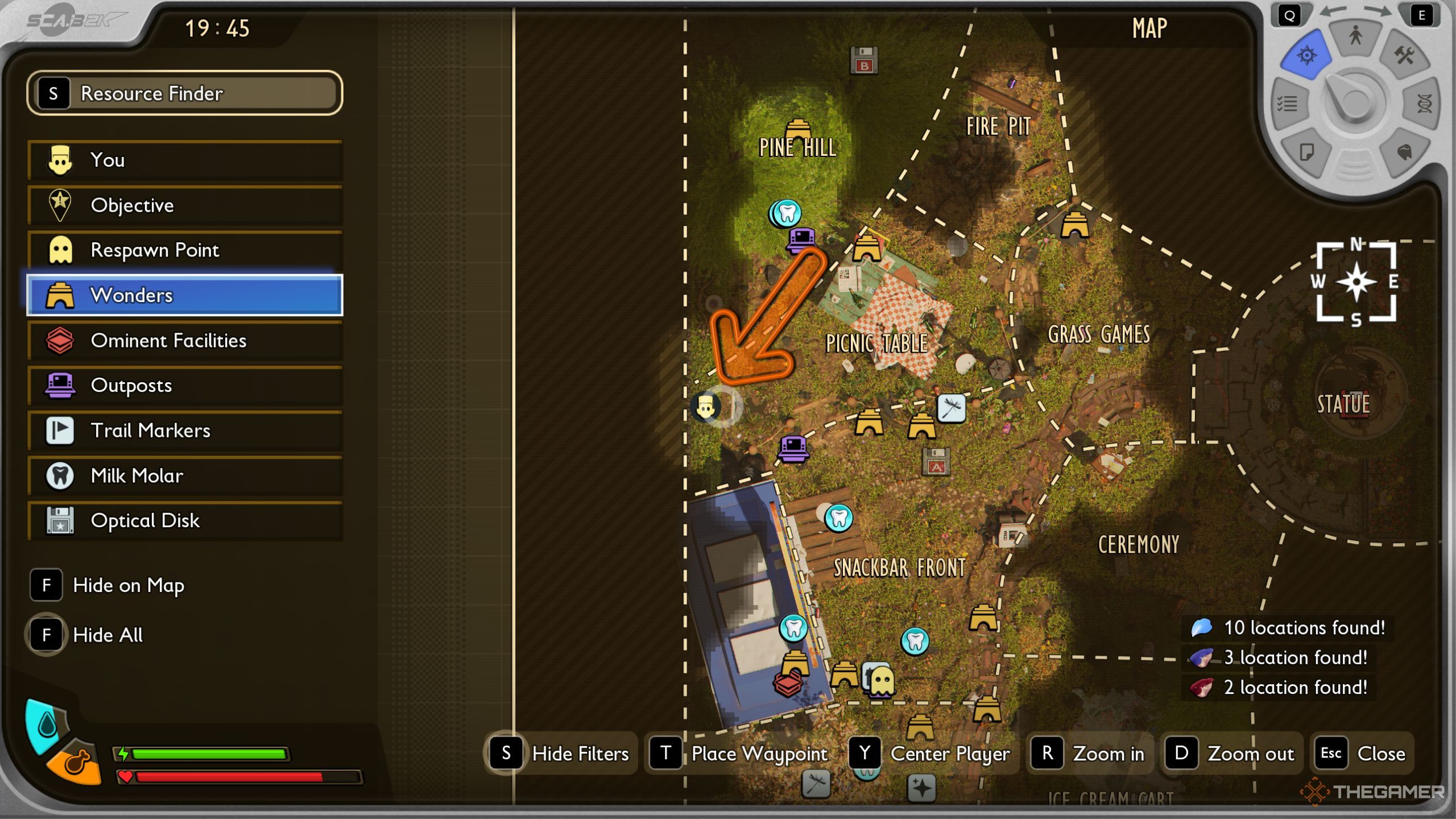 Grounded 2 best lingonberry location on the map.