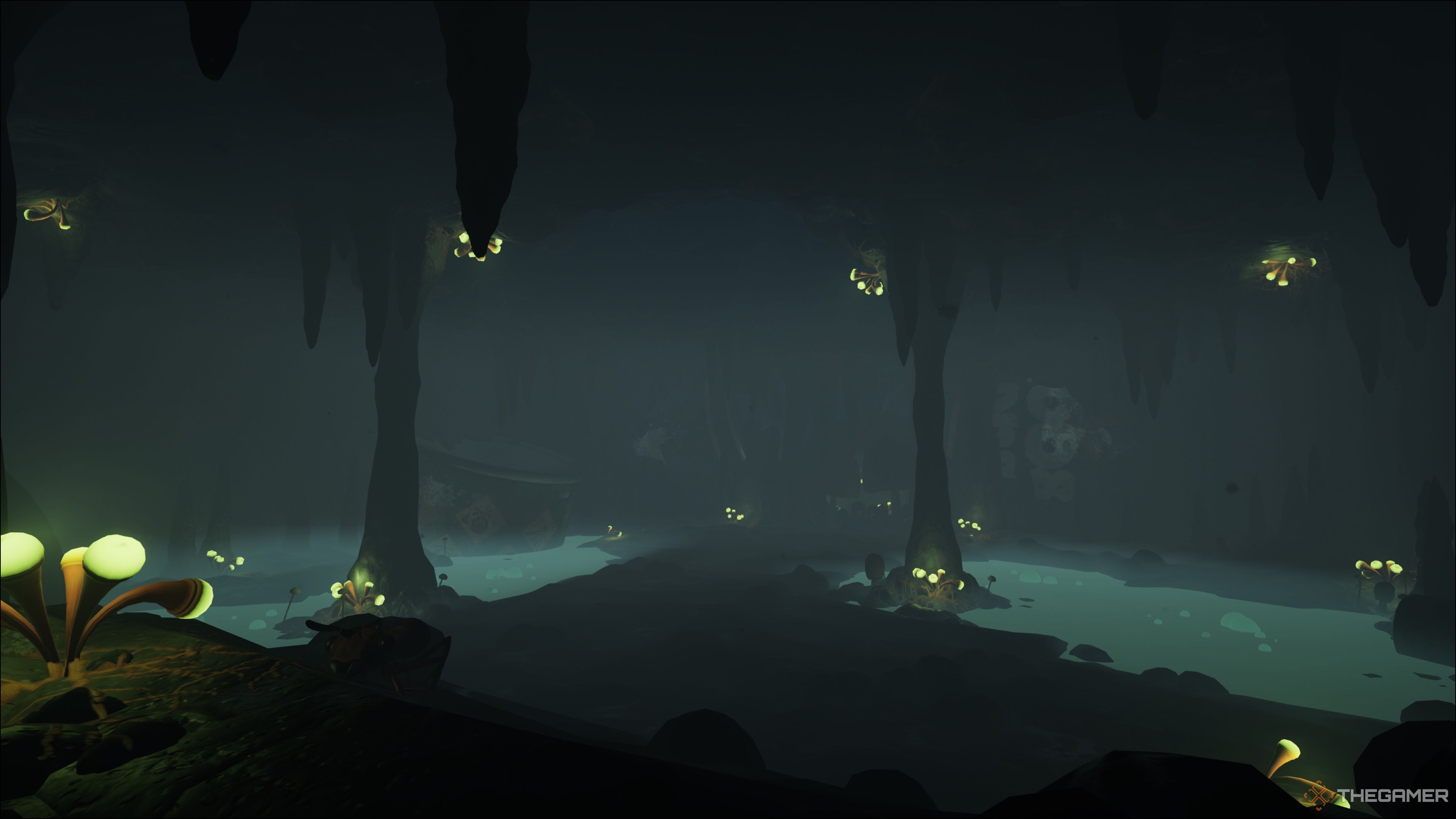 The Toxic Anthill Boss Room in Grounded 2.