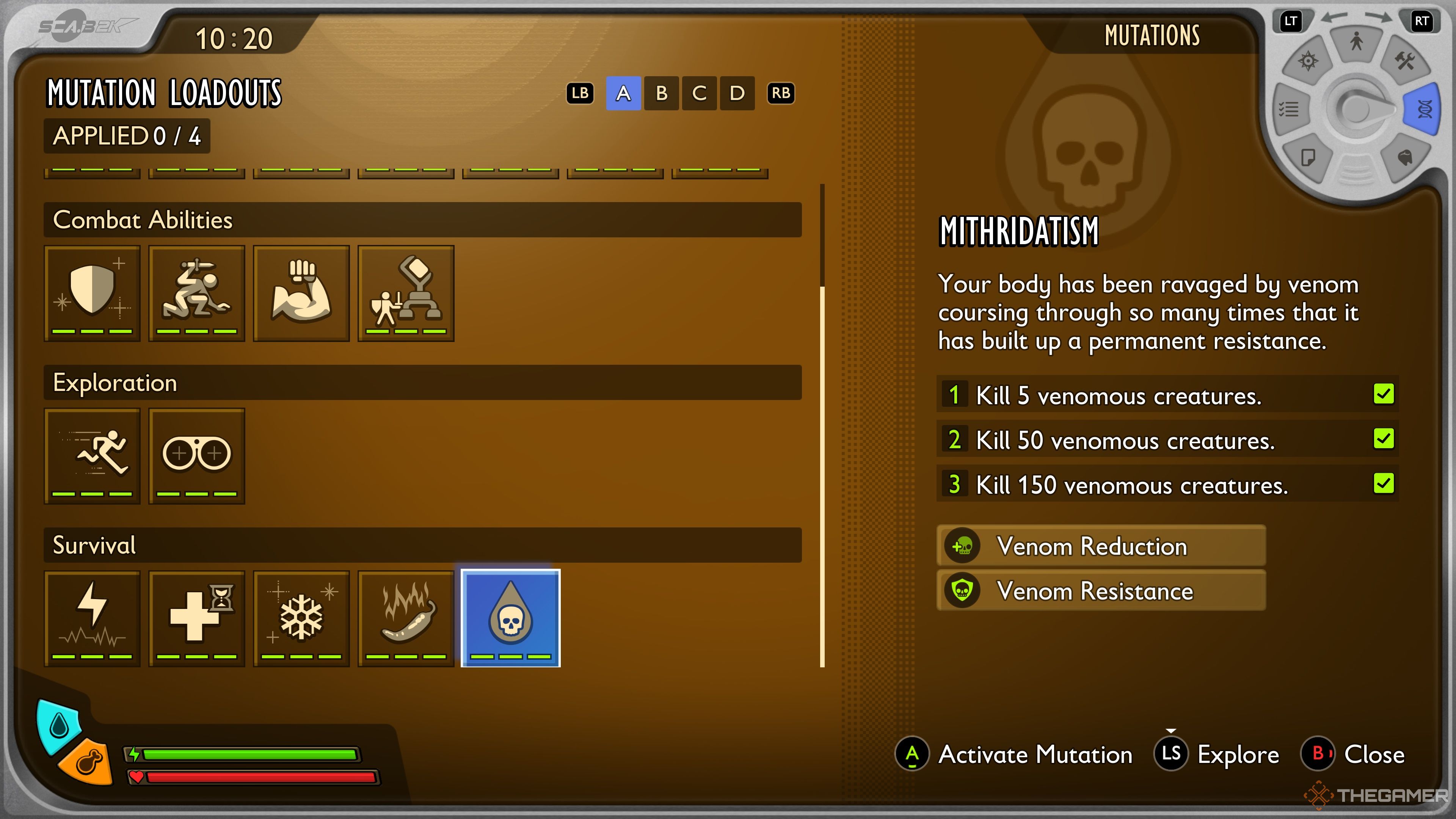 The Mithraditism Mutation in Grounded 2.