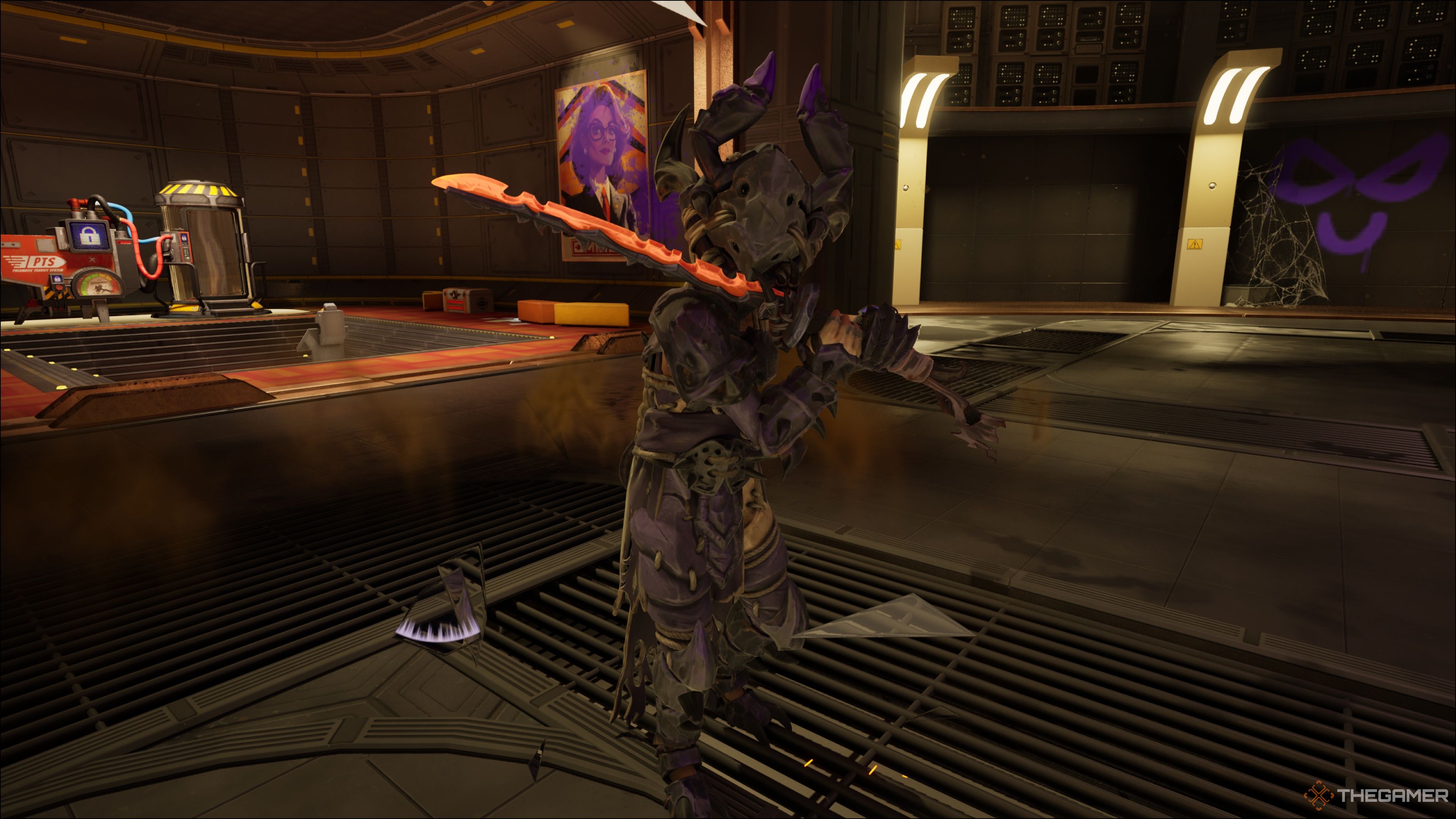 The Masked Stranger Boss blocks in Grounded 2.