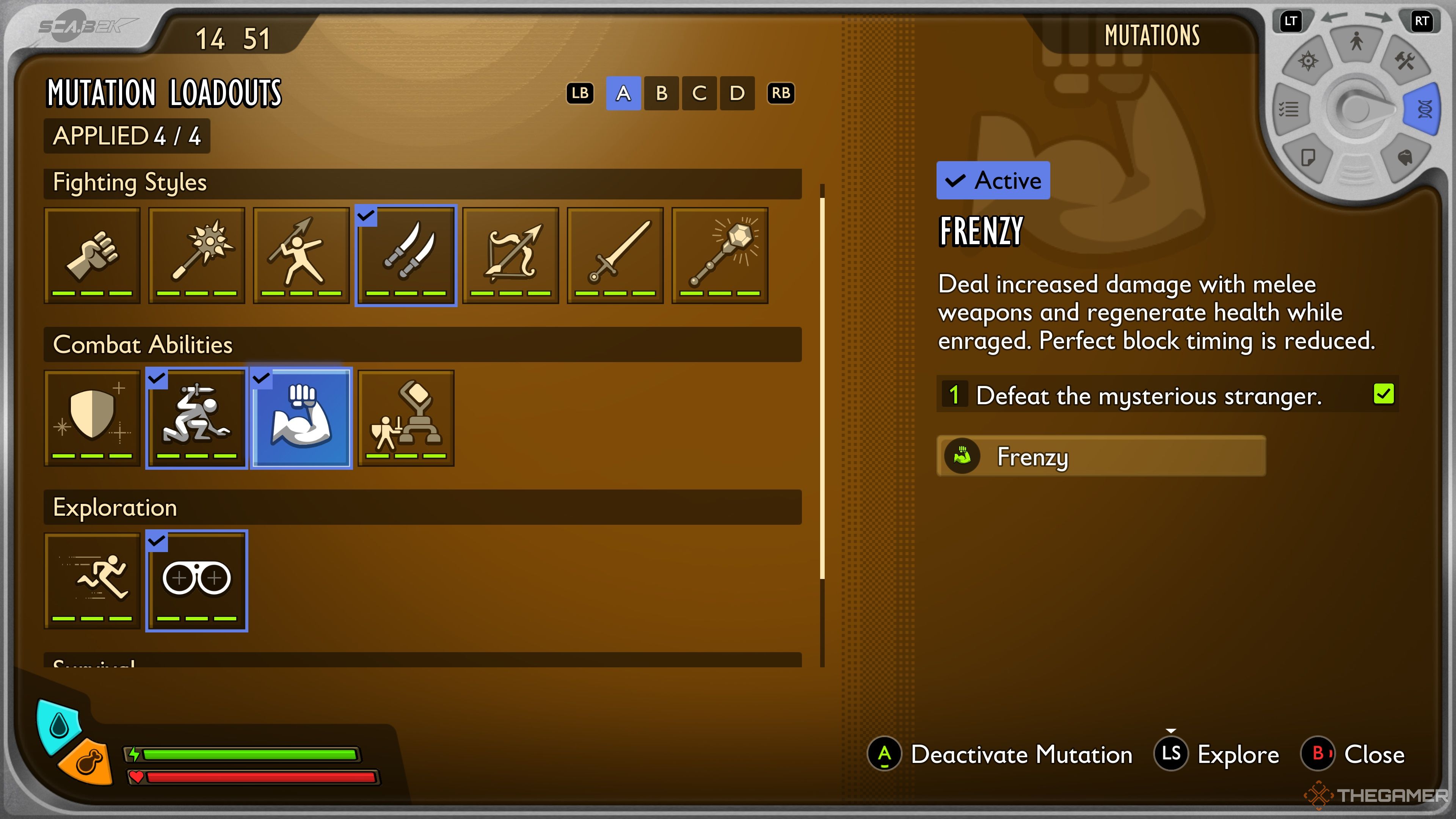 The Frenzy mutation in Grounded 2.